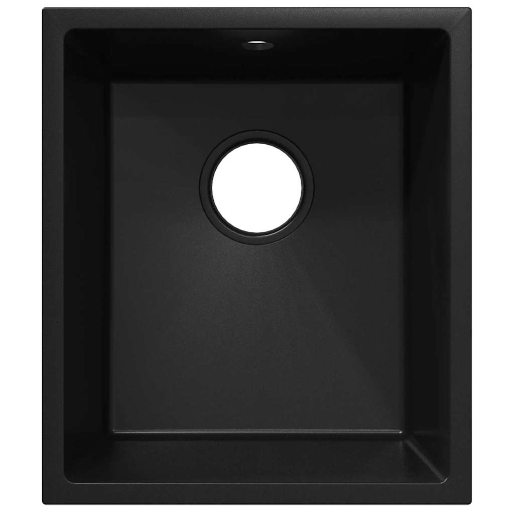 Küchenspüle Schwarz 54 x 44 x 20 cm Granit