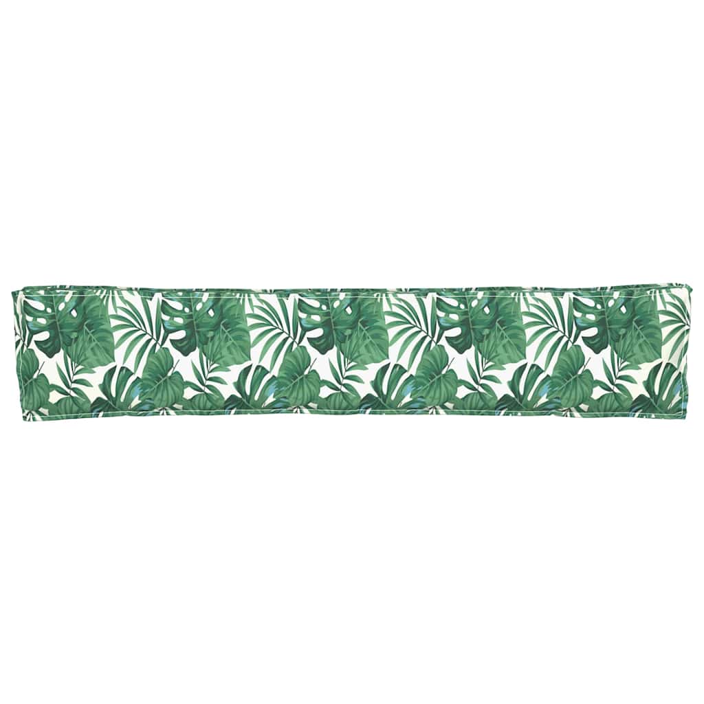 Palettenkissen Anthrazit 200 x 40 x 8 cm Oxford-Stoff