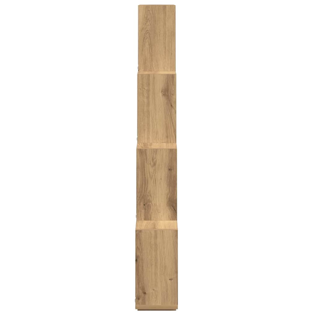 Würfelregal Weiß 90x15x119 cm Holzwerkstoff