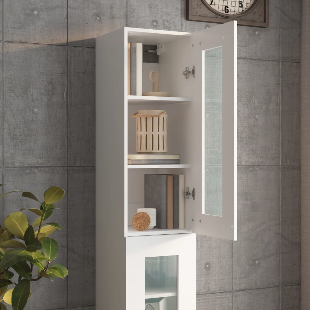 Hängeschrank Weiß 34,5x34x90 cm