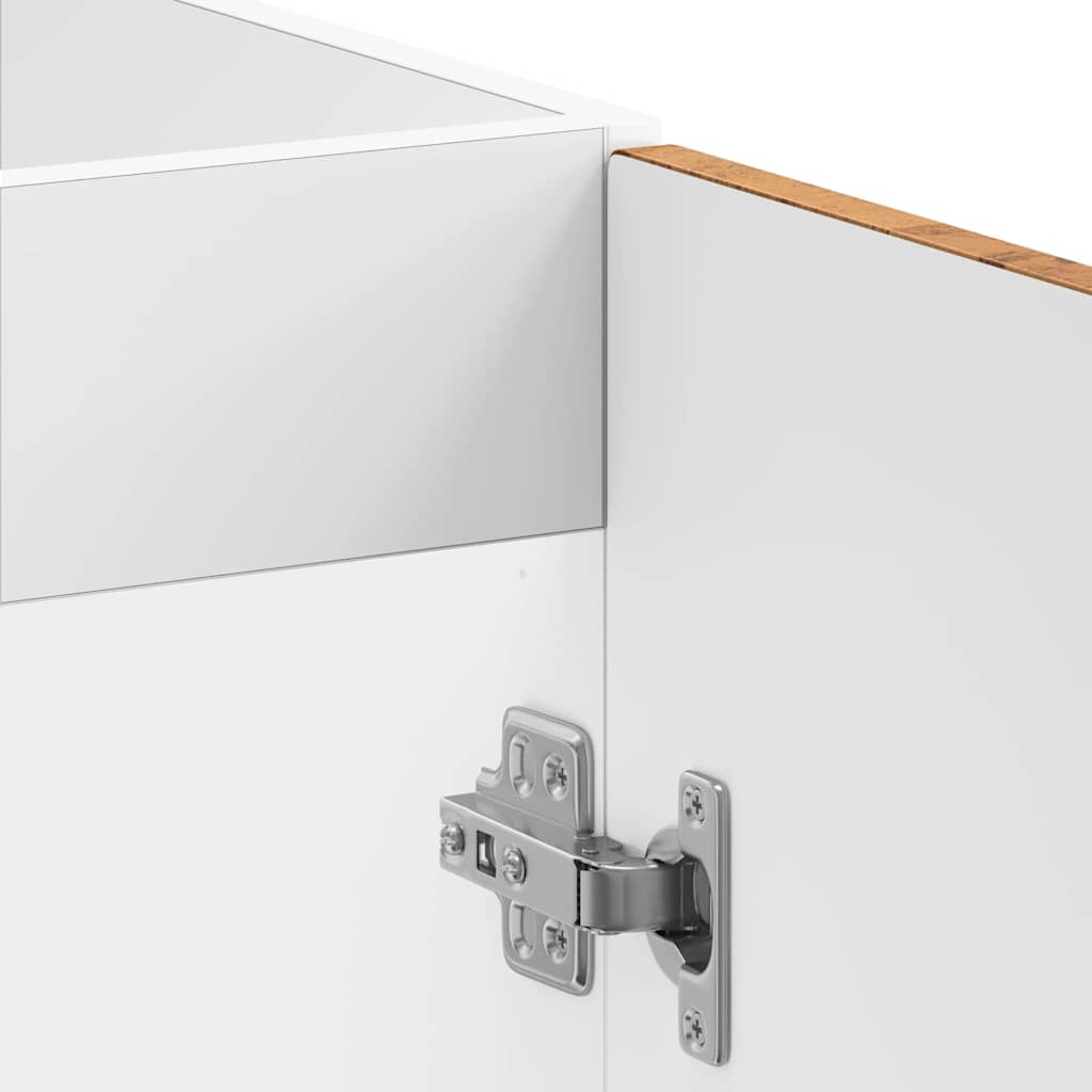 Küchenschrank Kalmar Weiß 80 x 46 x 81.5 cm Holzwerkstoff