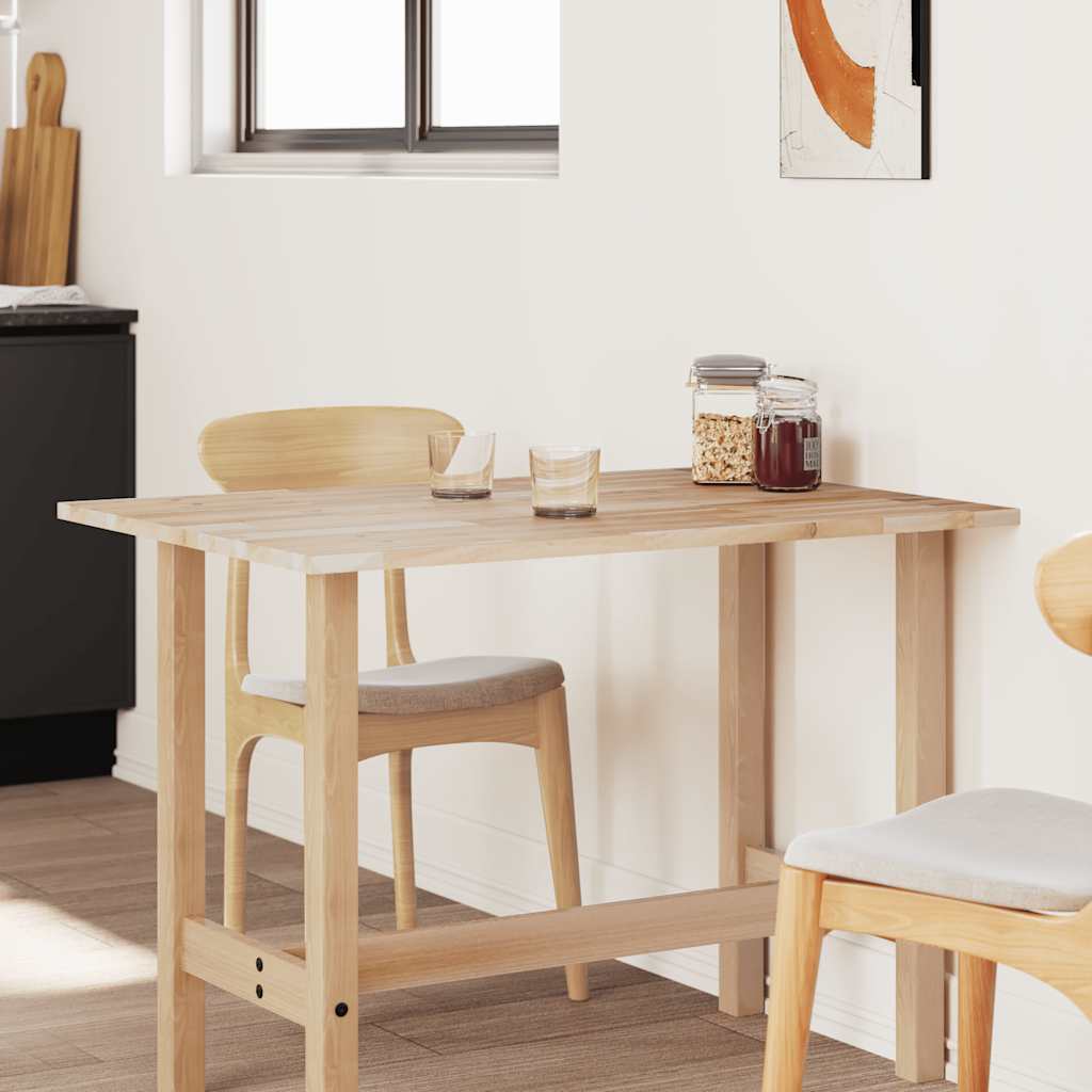Tischplatte Rechteckig 60x50x2 cm Massivholz Akazie