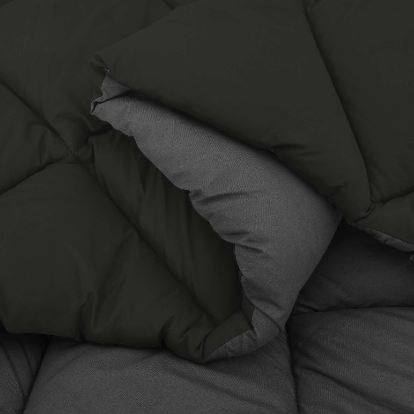 Sommerdecke Anthrazit 200 x 135 cm Mikrofaser