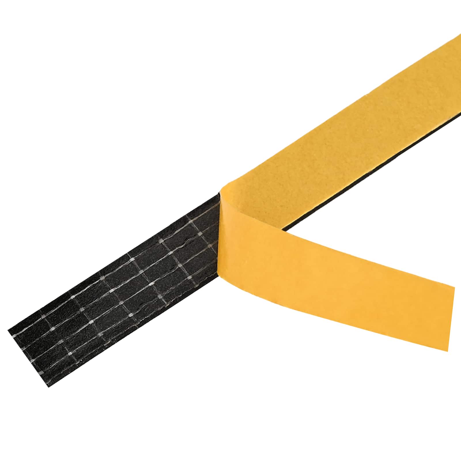 Selbstklebendes Schaumstoffband Schwarz 10mm x 10m CR-Schaum