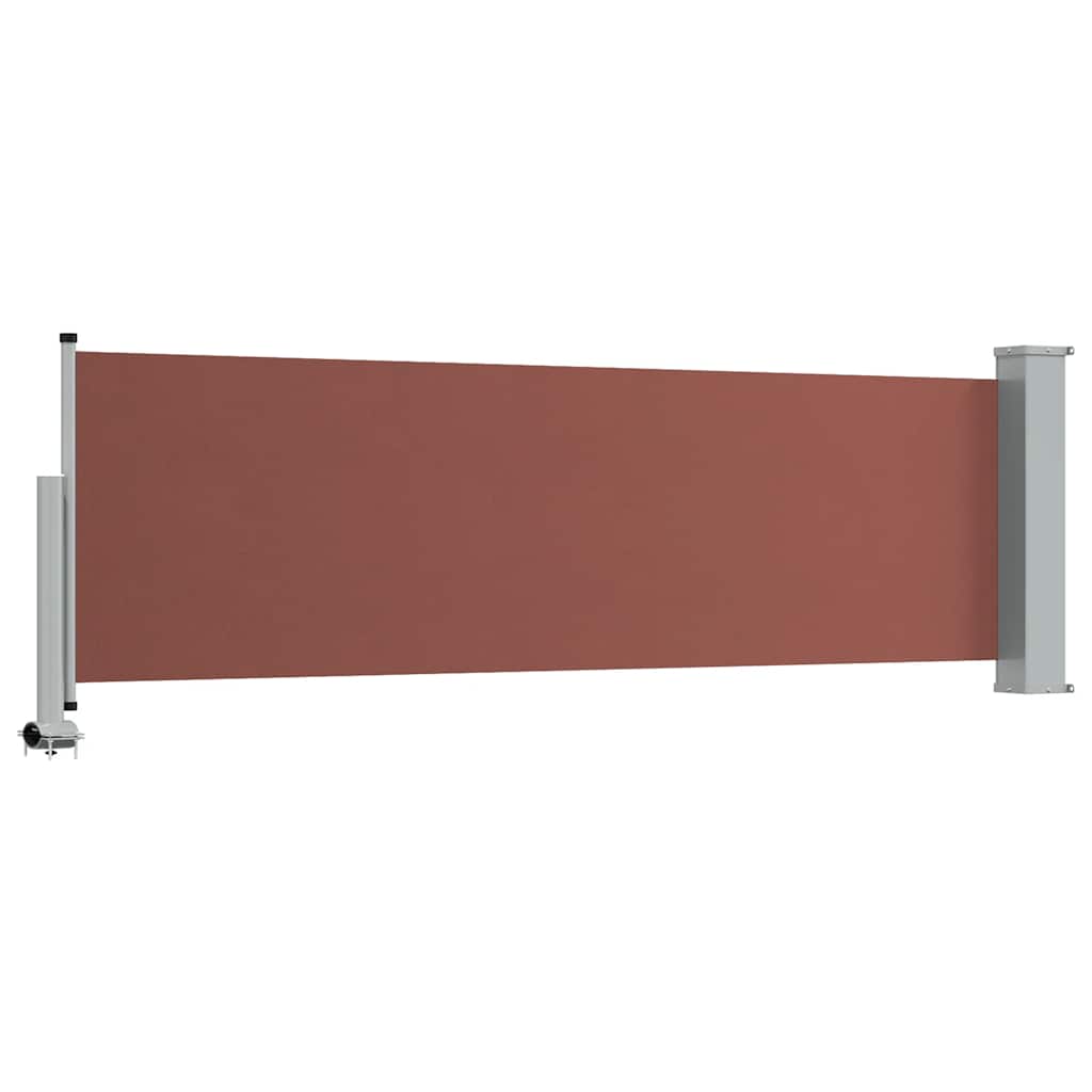 Seitenmarkise 60 x 300 cm 100% Polyester Eisen Stahl