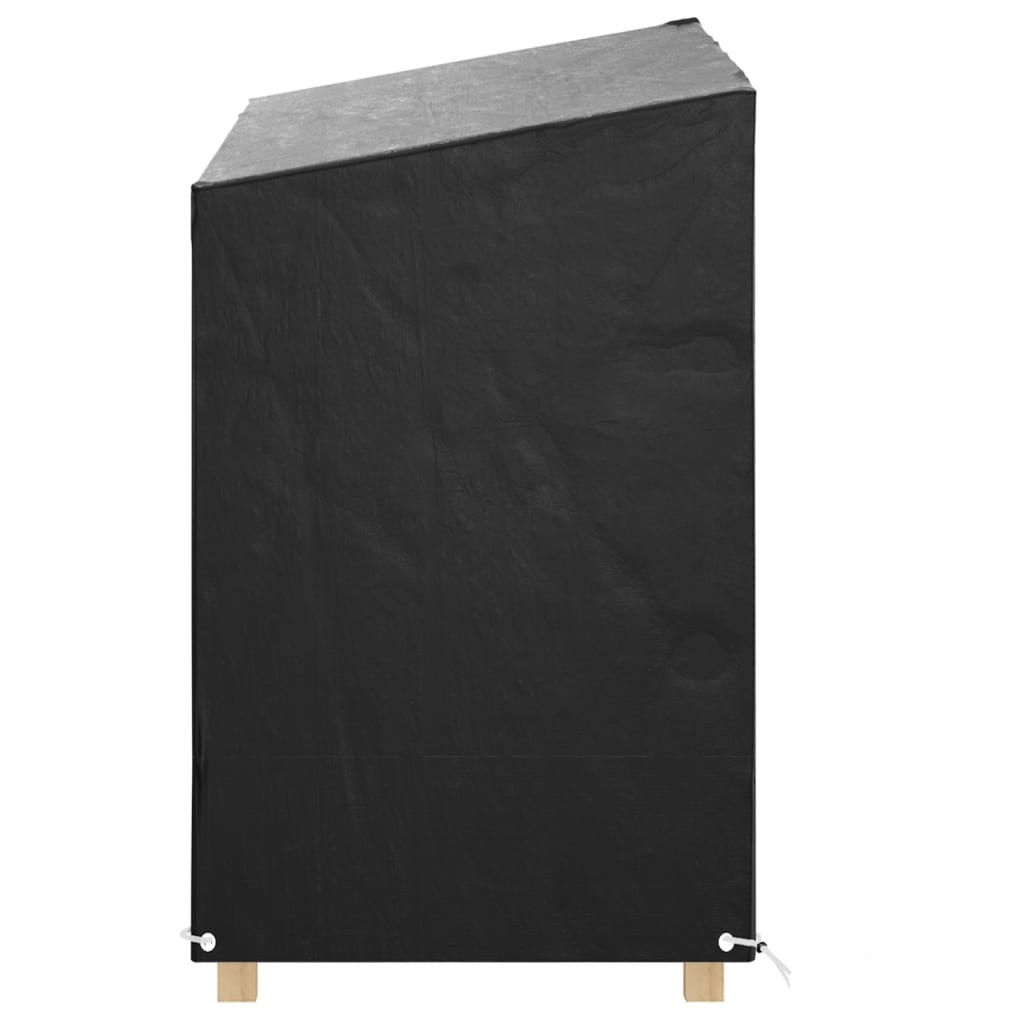 Hollywoodschaukel-Abdeckungen 2 Stk. 10 Ösen 255x145x170 cm