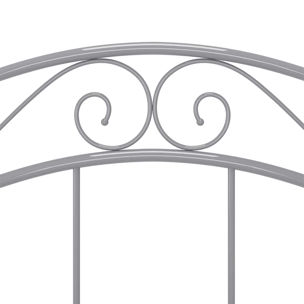 Bett Schwarz Metall 90x200 cm