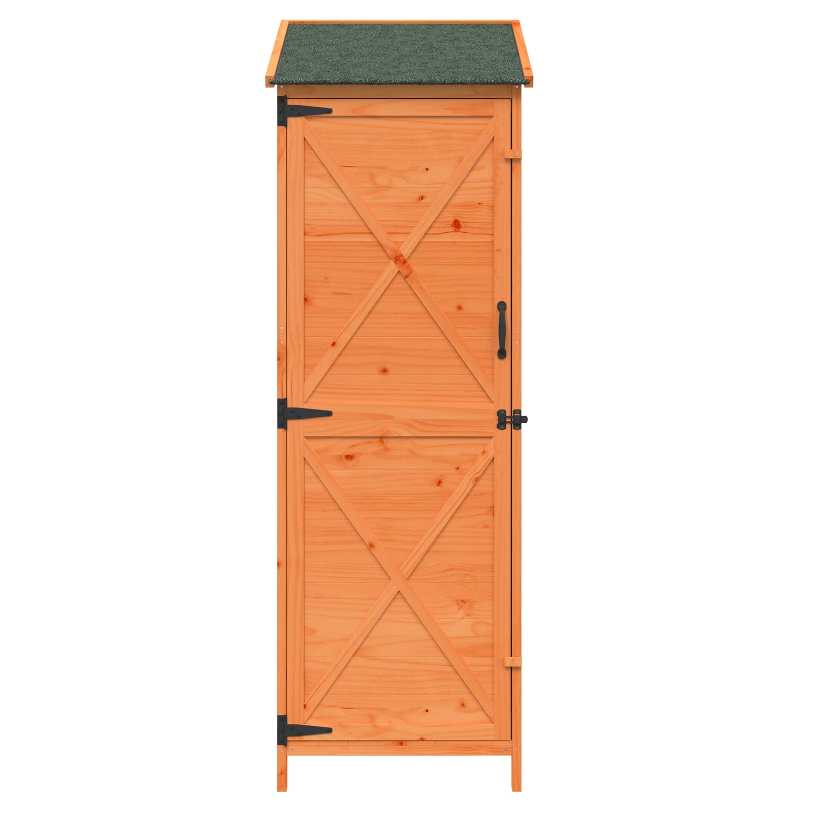 Gartenschuppen Natur 59,5 x 56 x 113,5 cm Massivholz aus Fichte