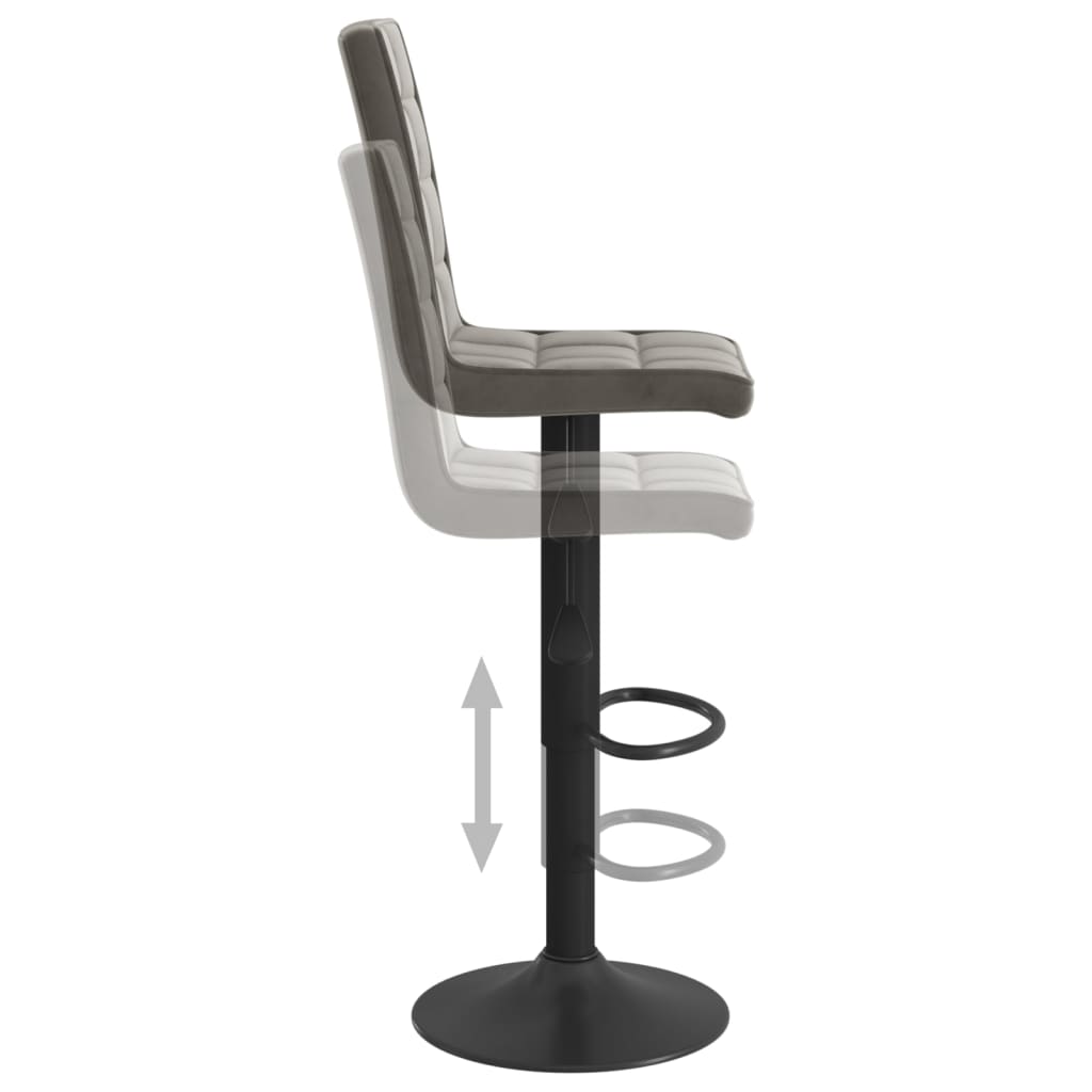 Barhocker Rosa Samt