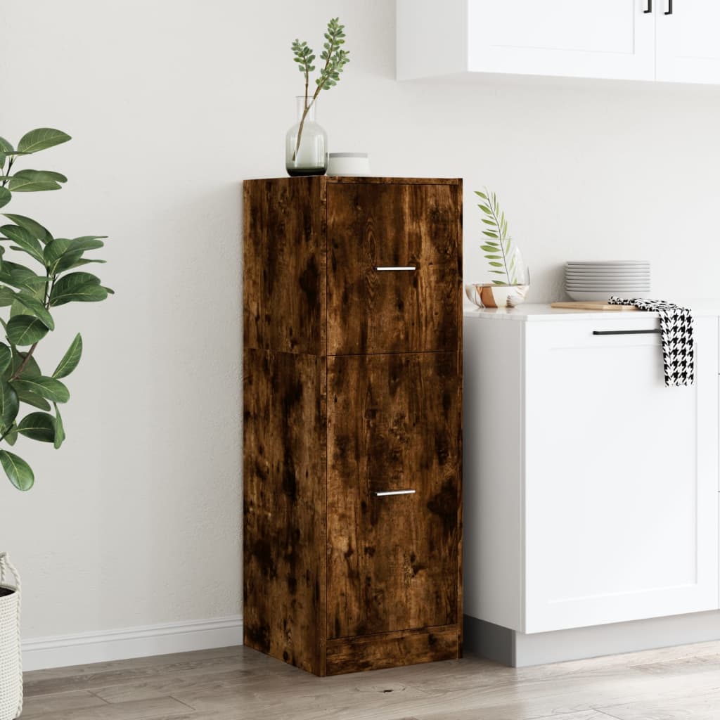 Apothekerschrank Weiß 30 x 41 x 174,5 cm Holzwerkstoff