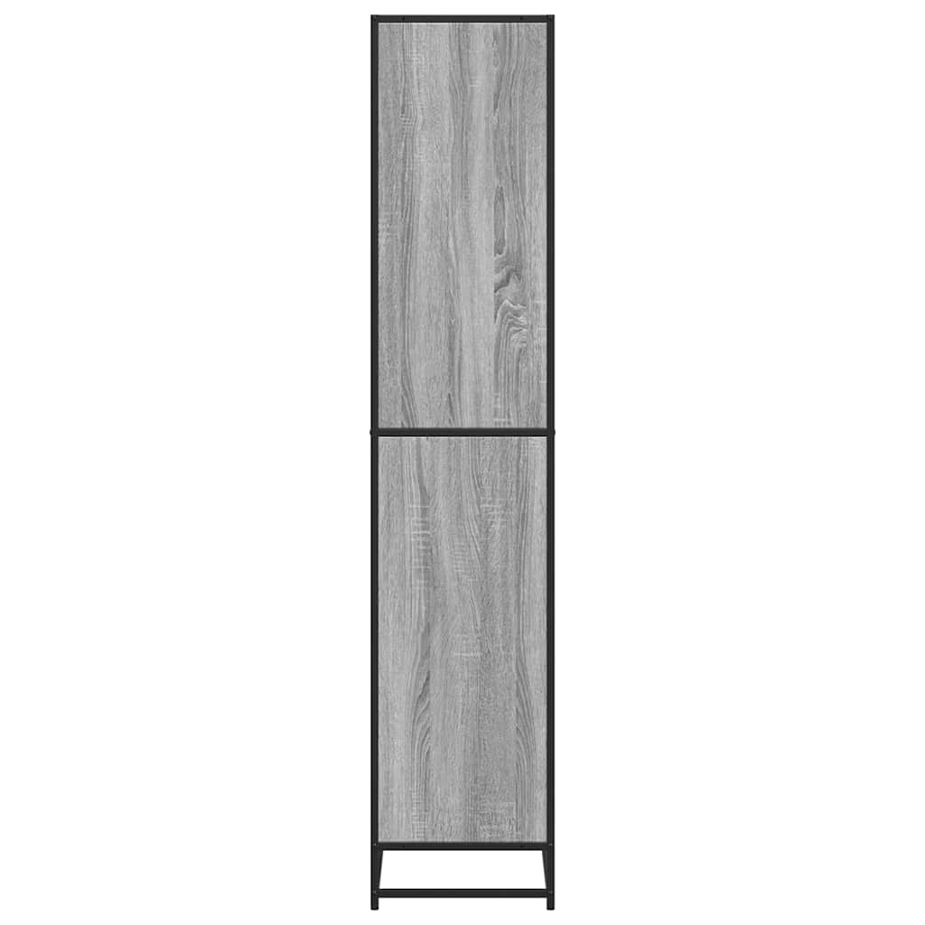 Bücherregal Schwarz 60x35x139 cm Holzwerkstoff