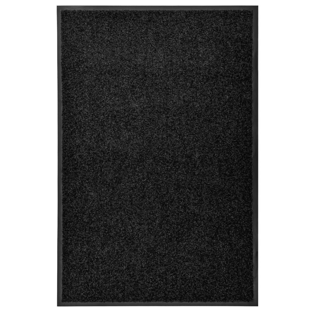 Fußmatte Waschbar Anthrazit 120x180 cm