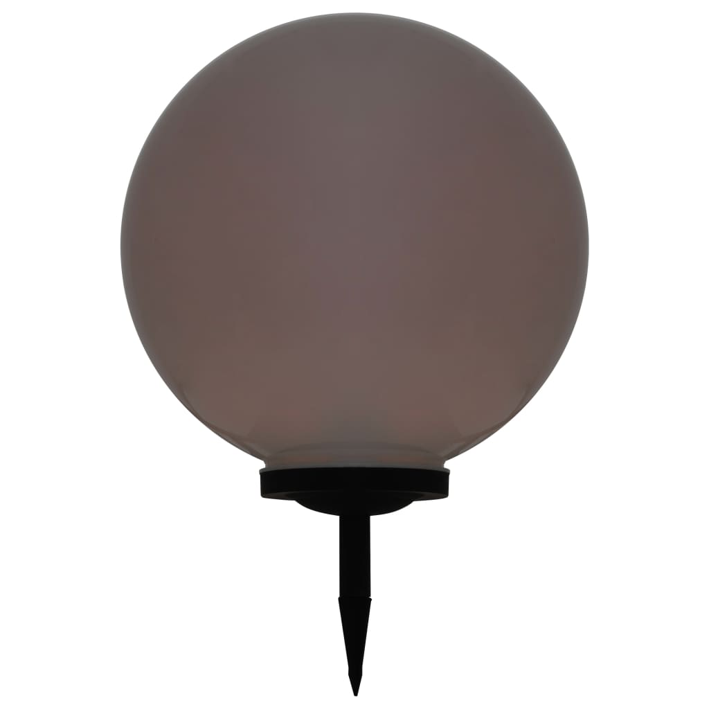 Außen-Solarlampen 4 Stk. LED Kugel 30 cm RGB