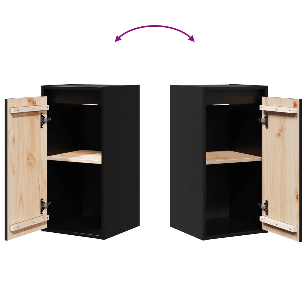 Wandschrank 30x30x60 cm Massivholz Kiefer