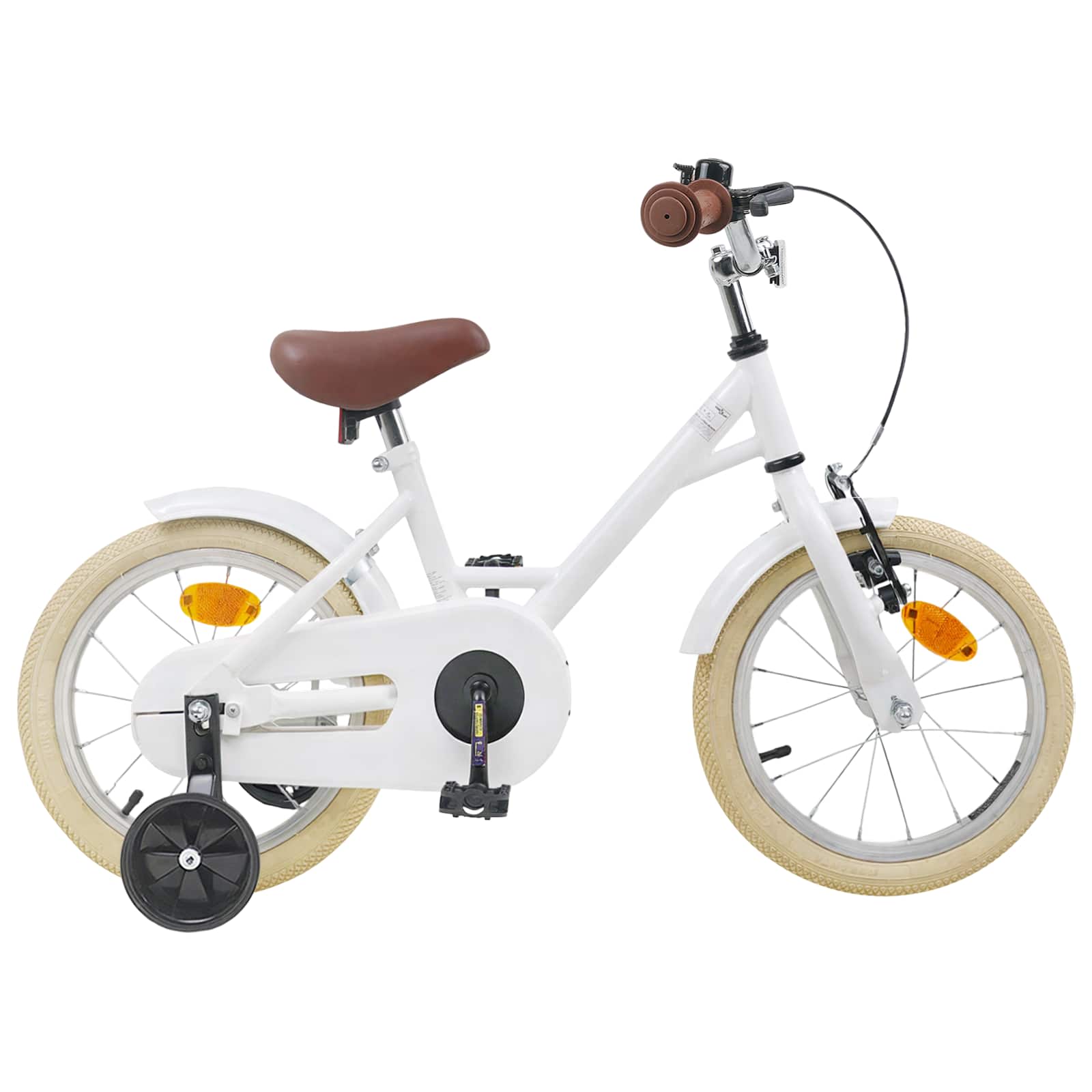 Kinderfahrrad 12 Zoll für 2-4 Jahre alt Hellrosa