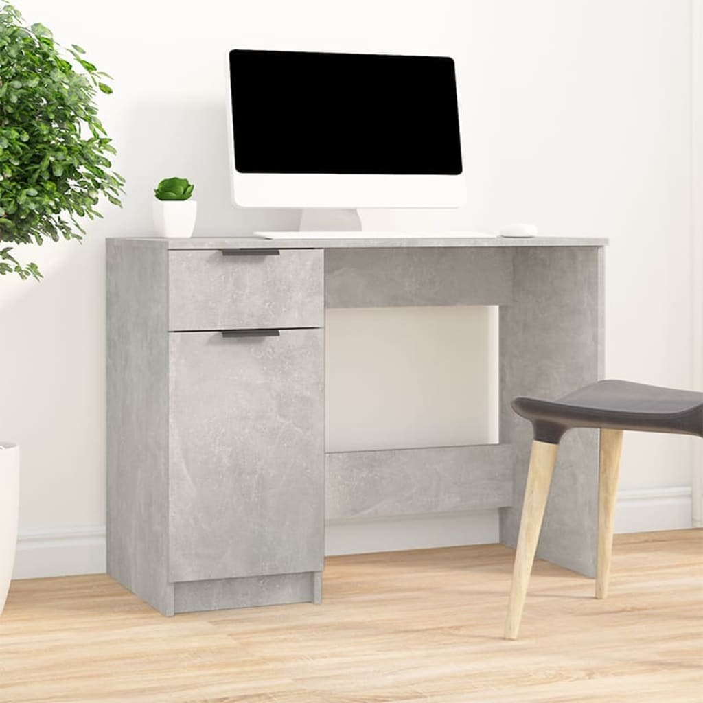 Schreibtisch Weiß 100x50x75 cm Holzwerkstoff