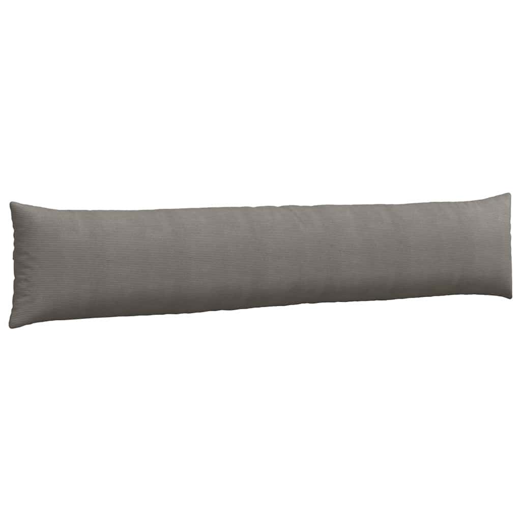 Sofakissen 2 Stück Hellgrau 50 x 30 cm Cordstoff