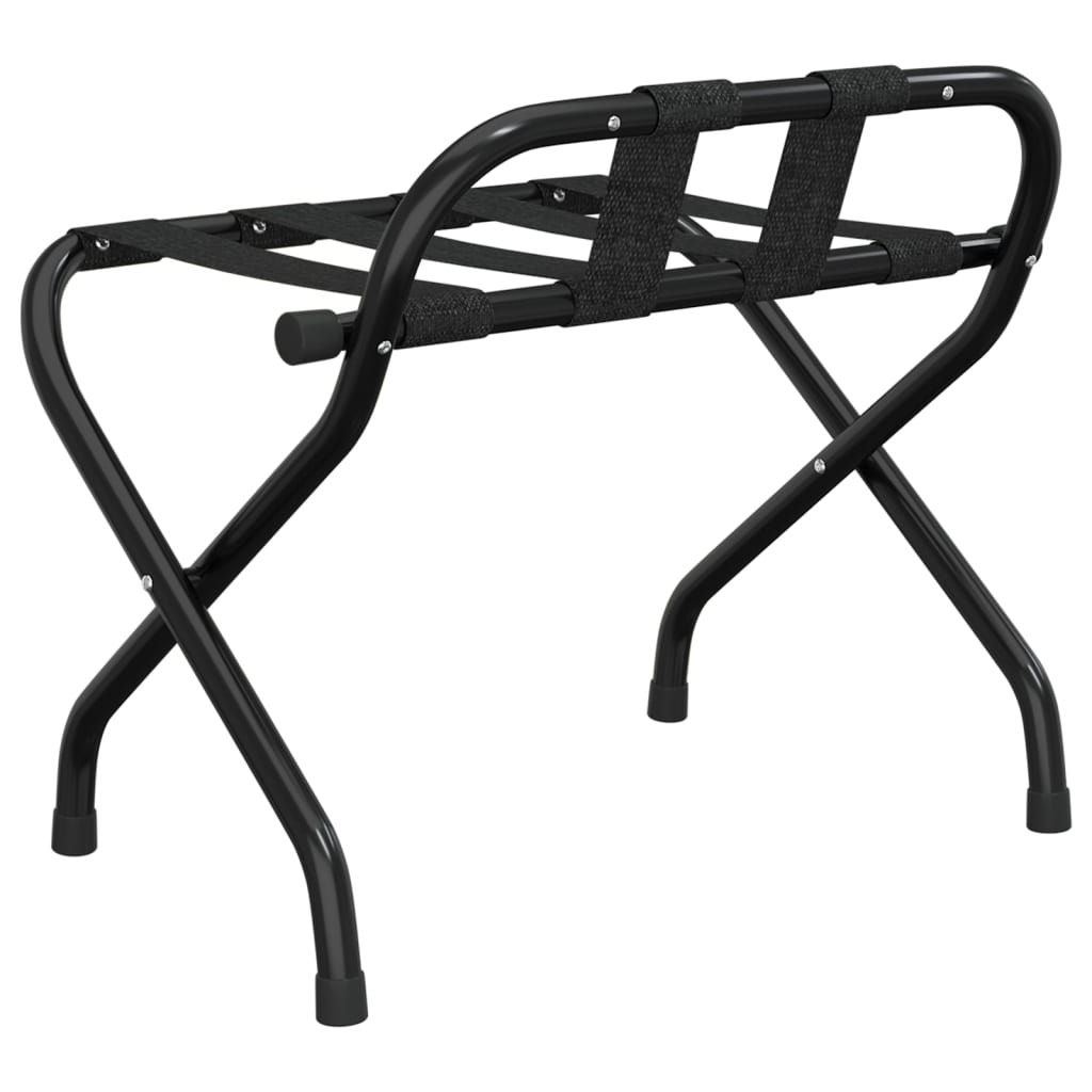 Gepäckträger mit Rückenlehne Silber 56 x 39 x 52 cm