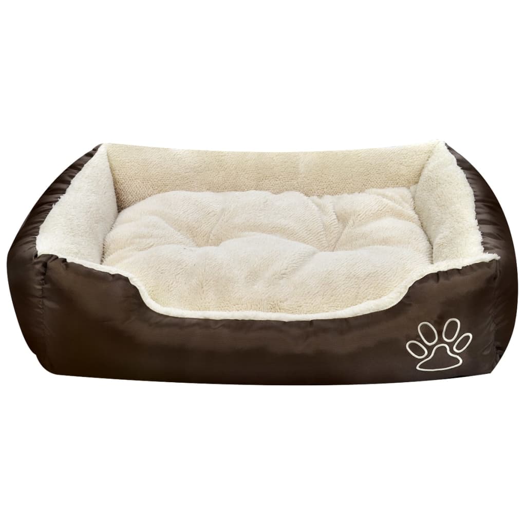 Hundebett Beige und Braun XXL