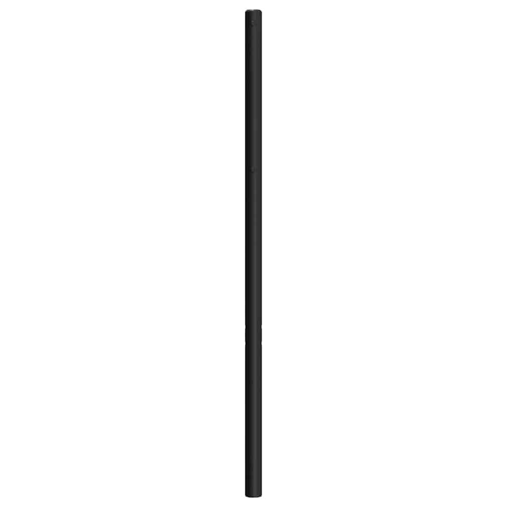 Ersatz-Kopfteil Metall Schwarz 100 cm