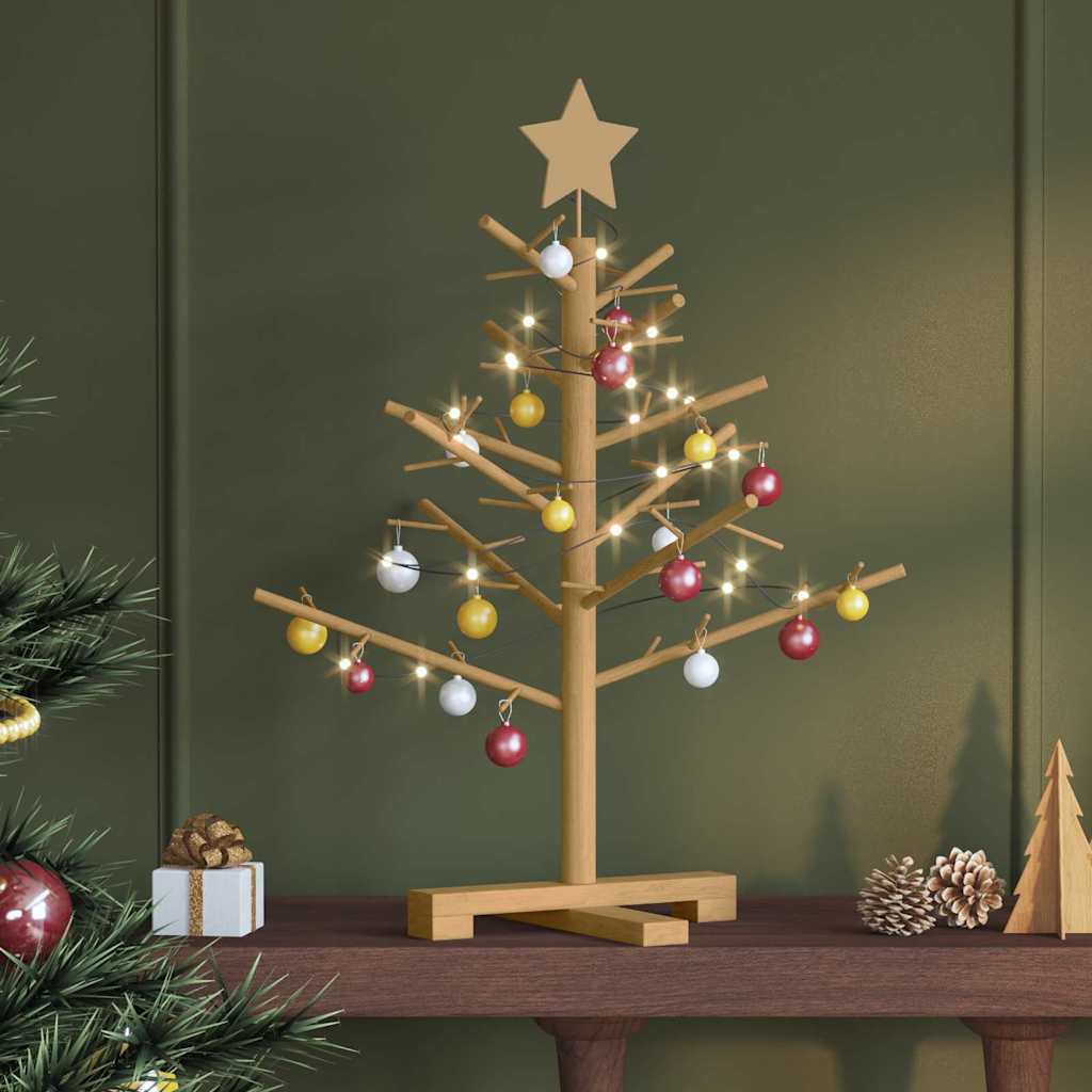 Holz Weihnachtsbaum Natur 150 cm Massives Kiefernholz