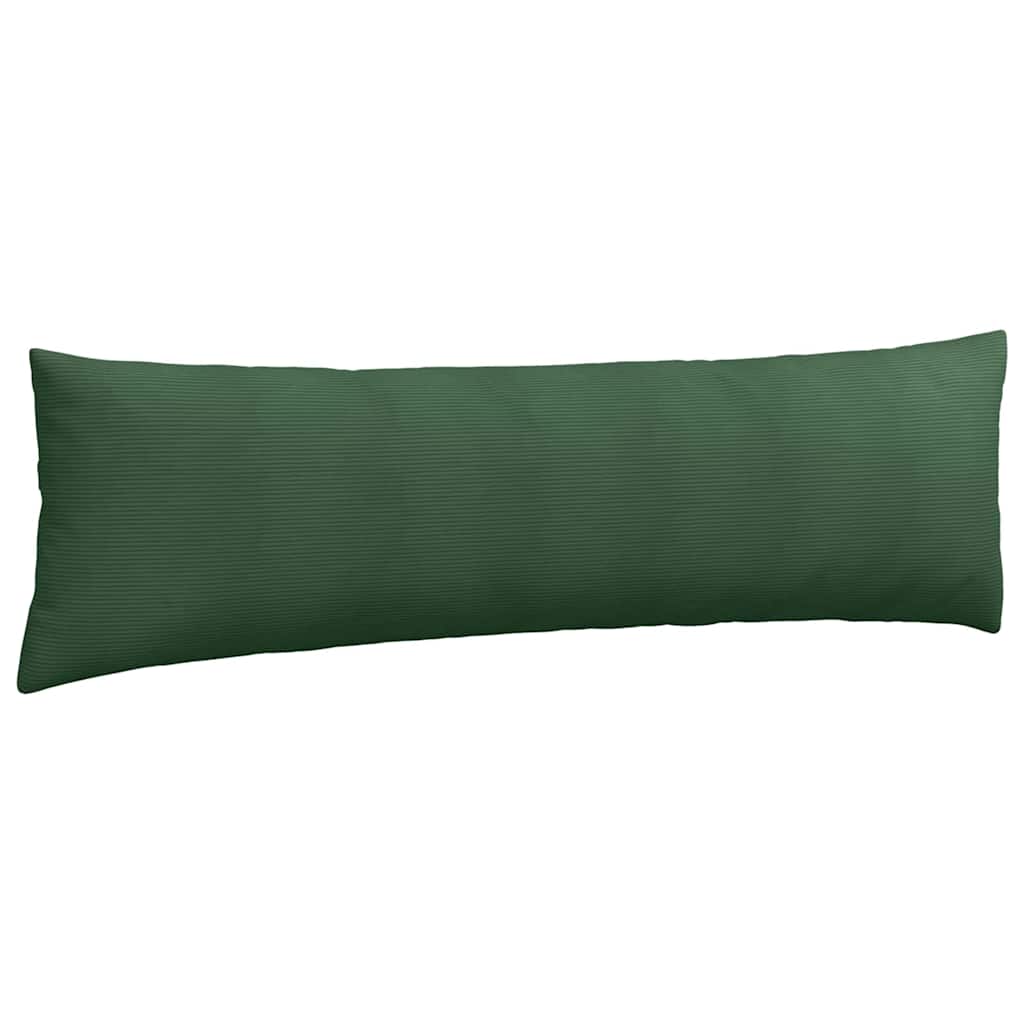 Sofakissen 2 Stück Hellgrau 50 x 30 cm Cordstoff
