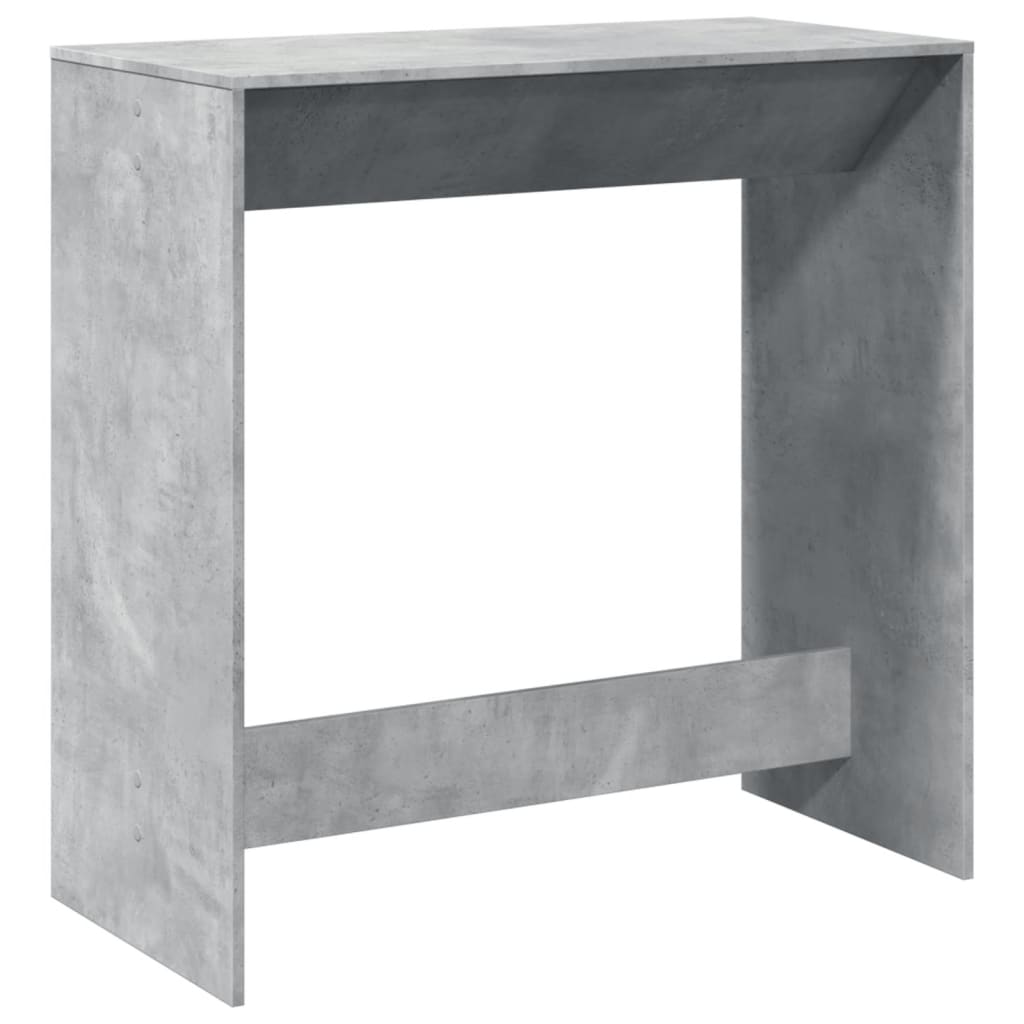 Bartisch Schwarz Eichen-Optik 102 x 50 x 103,5 cm Holzwerkstoff