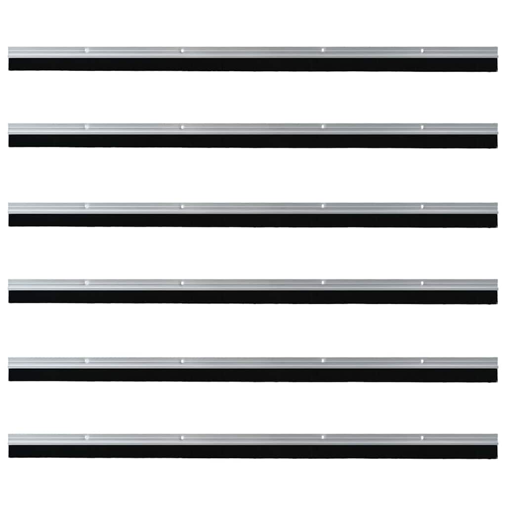 Aufsteck Türbürstendichtungen 2 pcs Braun 100 cm