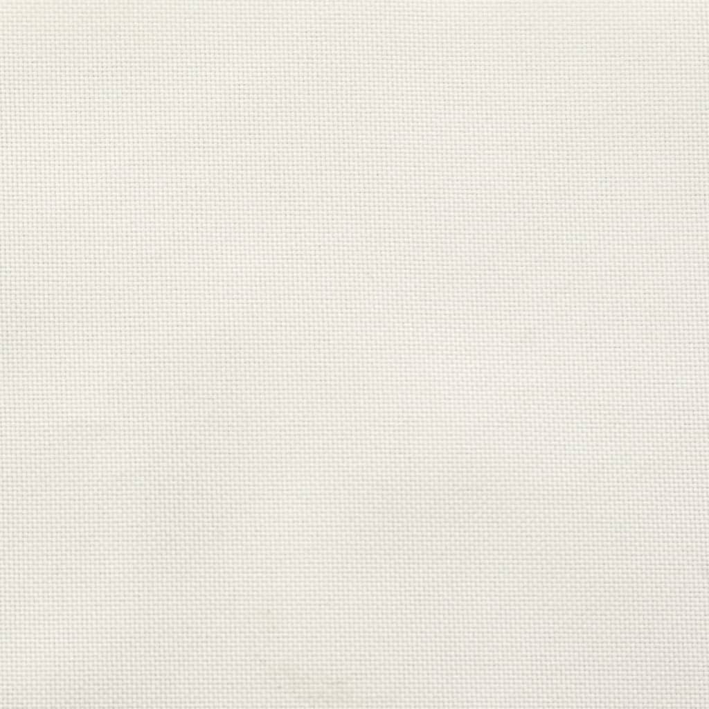 Hochlehner-Auflagen 2 Stk. Melange Anthrazit 120x50x7cm Stoff