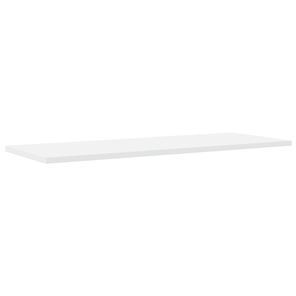 Bücherregal-Bretter 4 Stk. Weiß 40x10x1,5 cm Holzwerkstoff