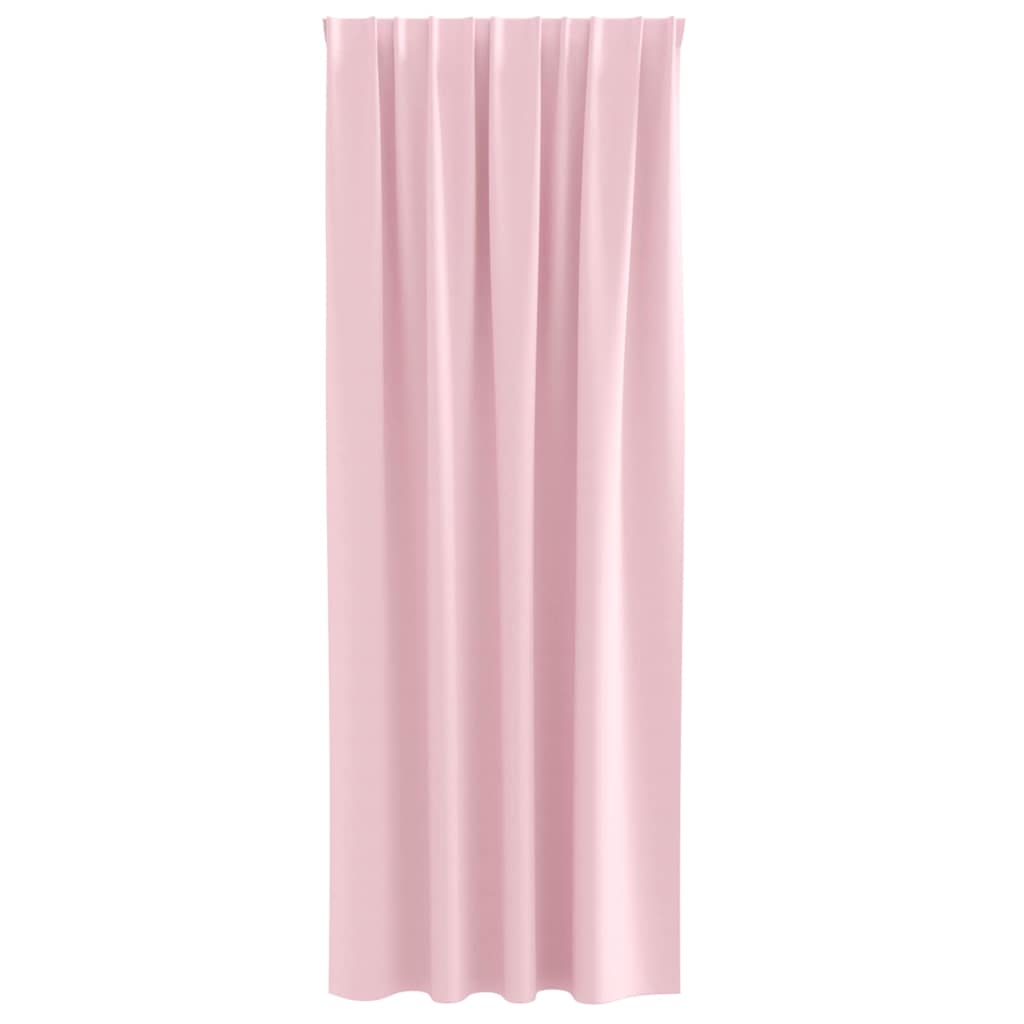 Verdunkelungs-Vorhänge mit Ringen 2 pcs Beige 140 x 140 cm