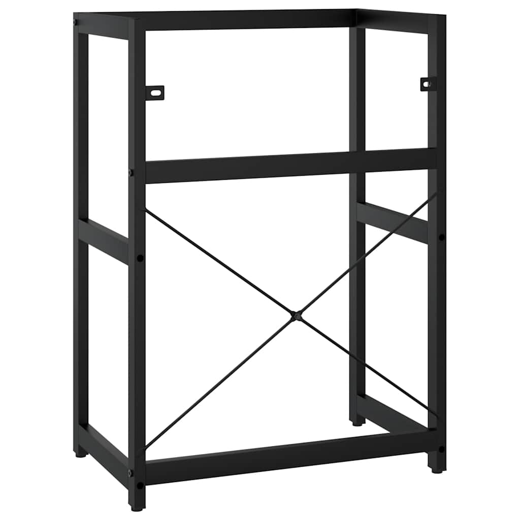 Badezimmer Waschtischgestell Weiß 40x38x83 cm Eisen