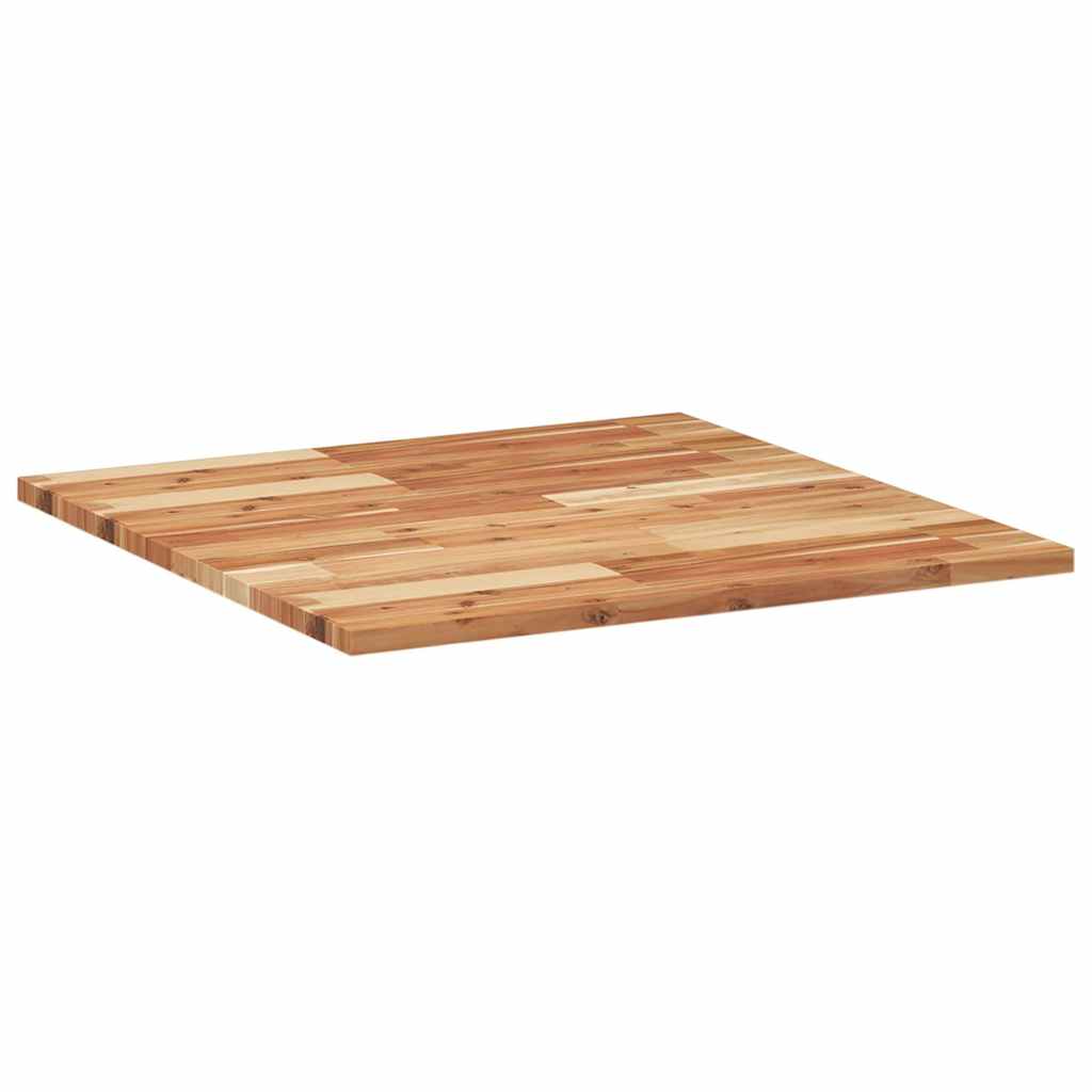 Tischplatte Rund Ø40x2 cm Massivholz Akazie