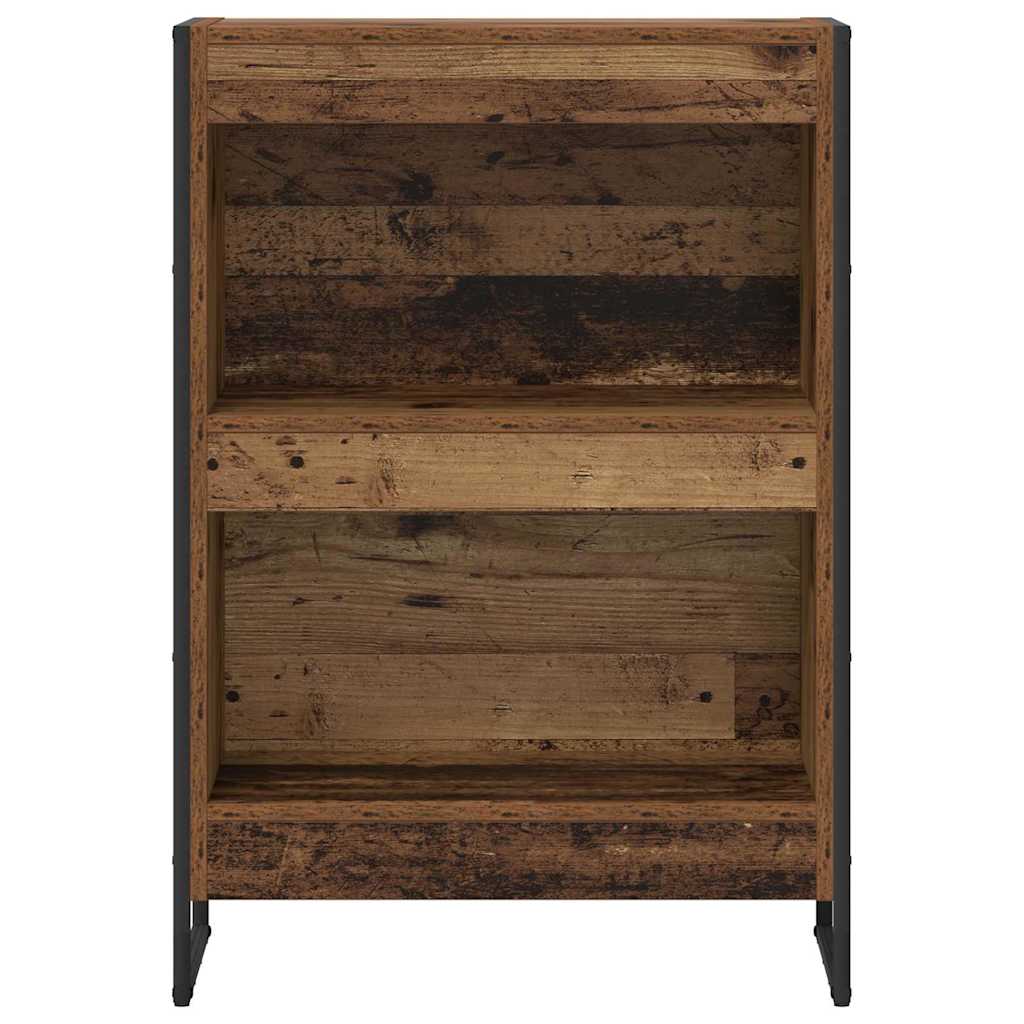 Bücherregal 2 pcs Schwarz Eichen-Optik 60 x 30 x 189,5 cm