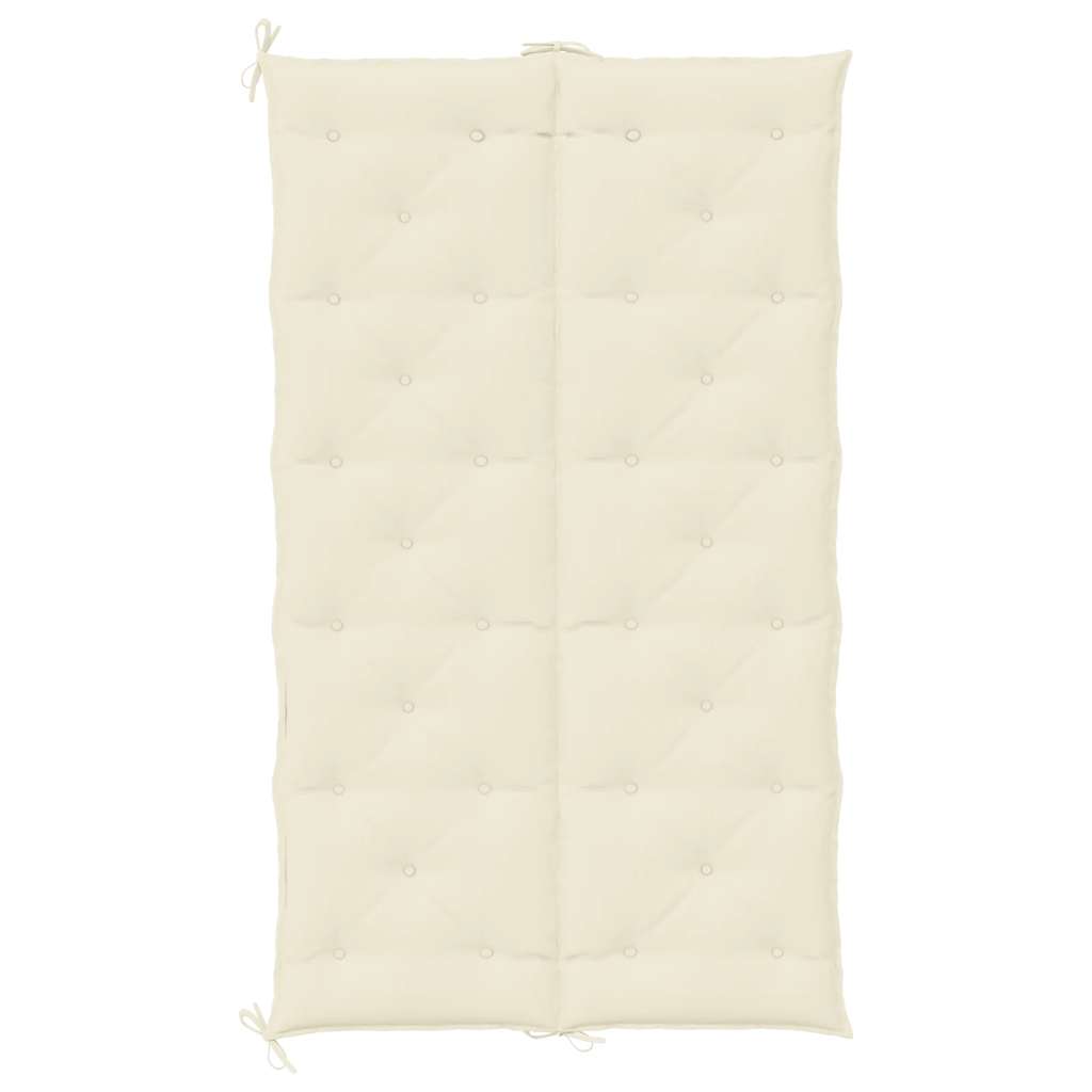 Gartenbank-Auflage Anthrazit 100x(50+50)x7 cm Oxford-Gewebe
