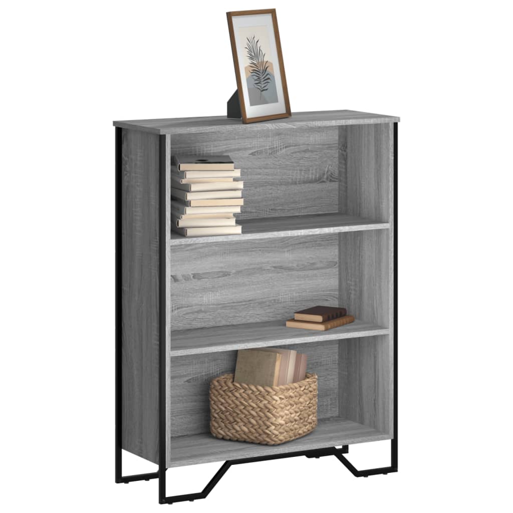 Bücherregal Schwarz 80x31x169 cm Holzwerkstoff