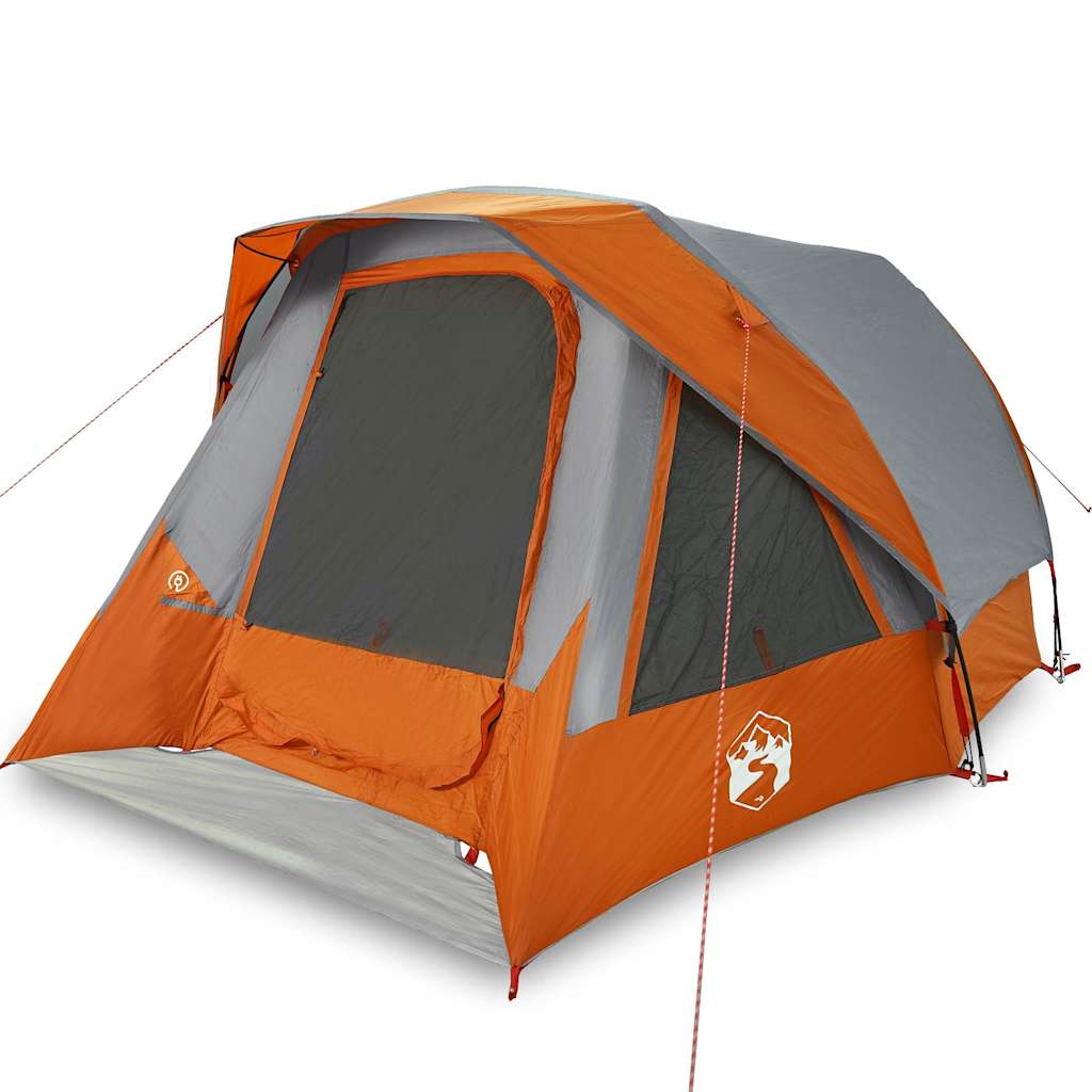Campingzelt 4 Personen Grün Wasserdicht