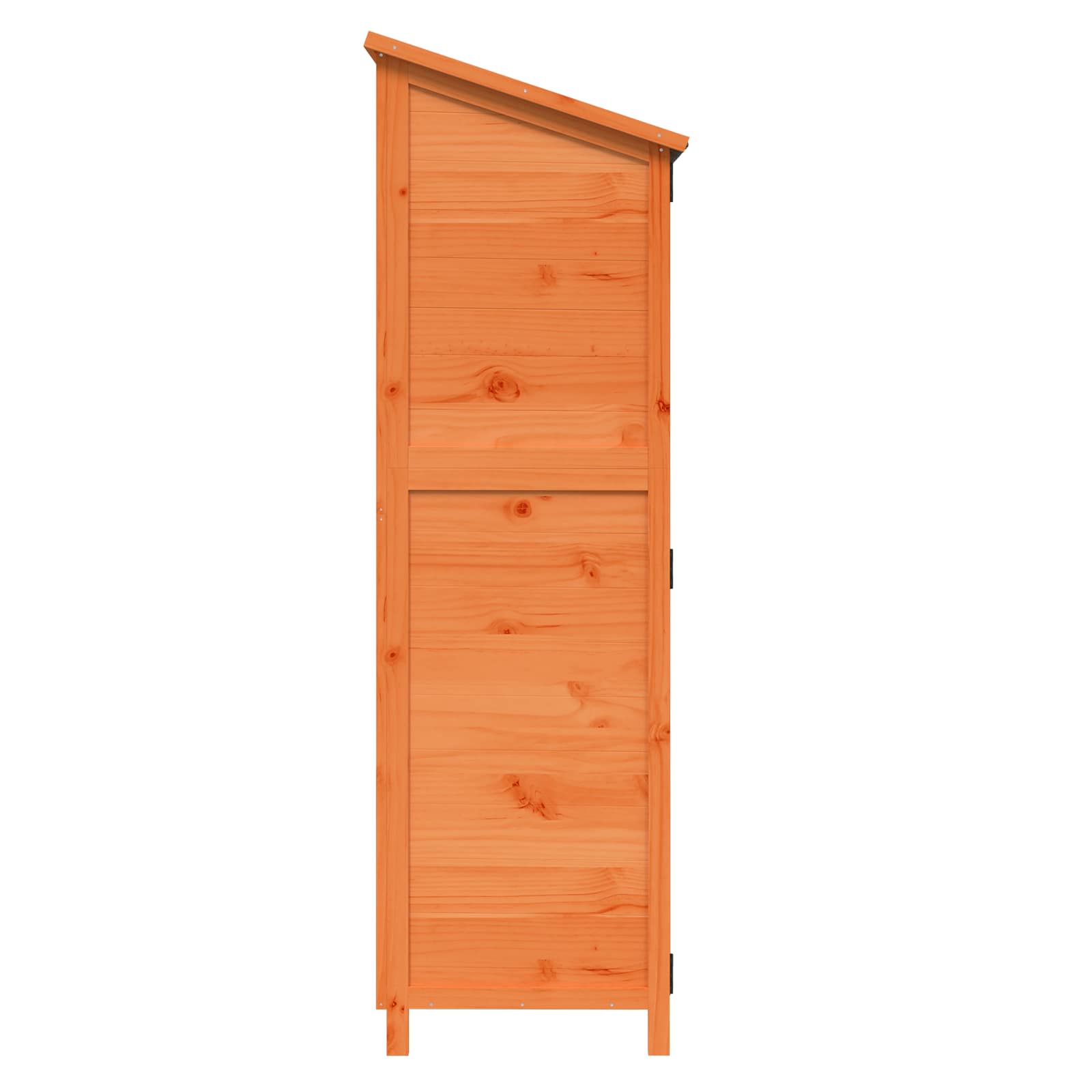 Gartenschuppen Natur 59,5 x 56 x 113,5 cm Massivholz aus Fichte