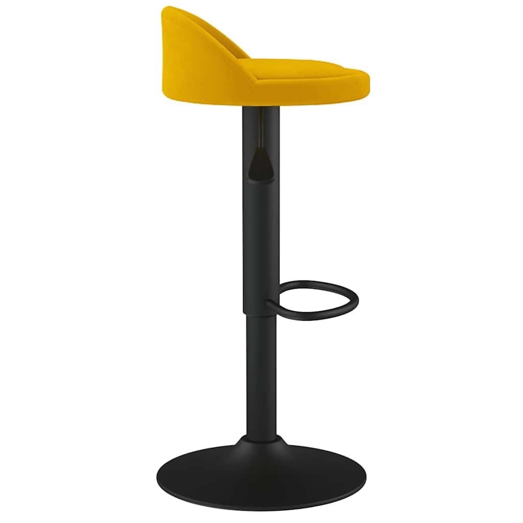 Barhocker Dunkelgrün Samt
