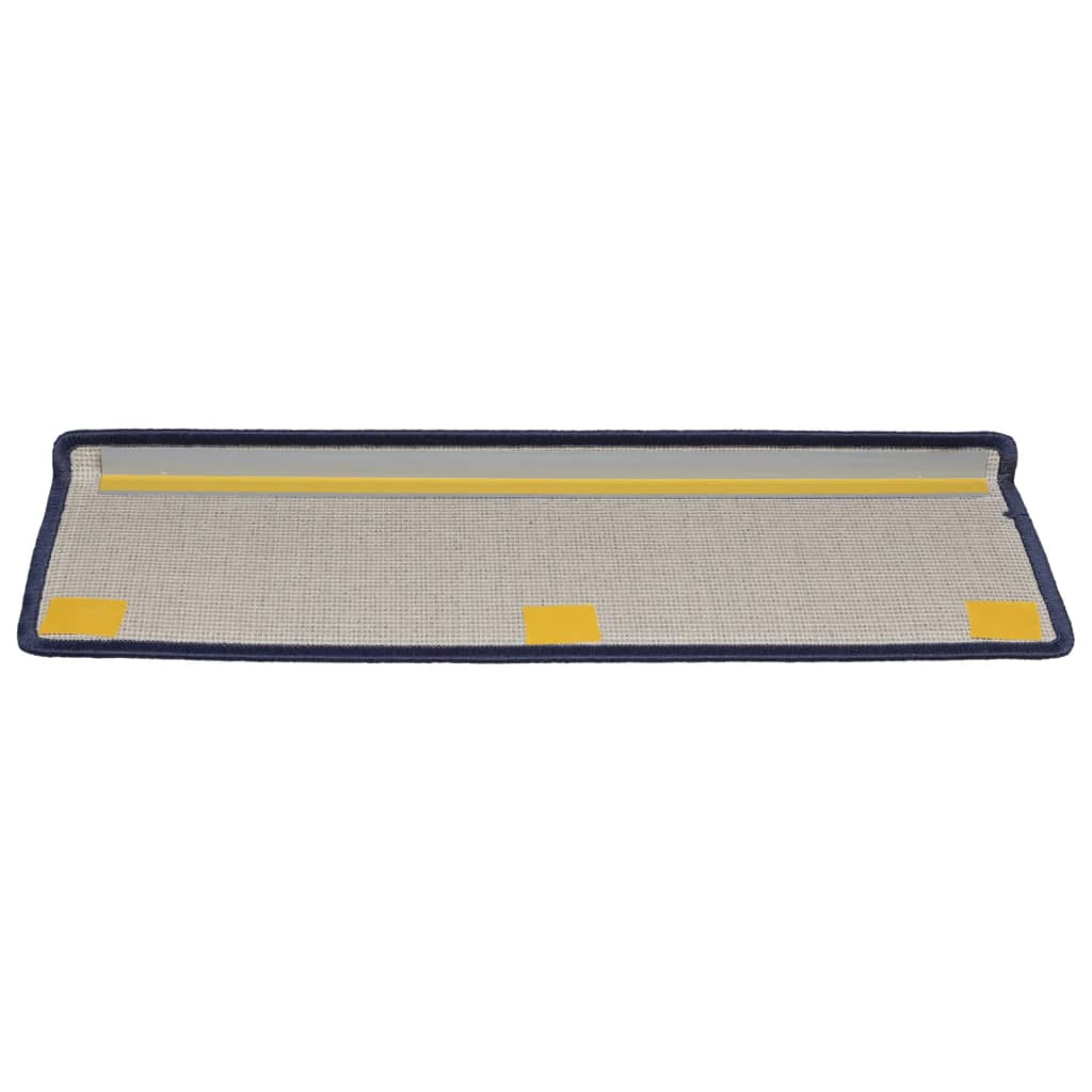Stufenmatten 15 Stk. 65x21x4 cm Anthrazit Rechteckiger Rand