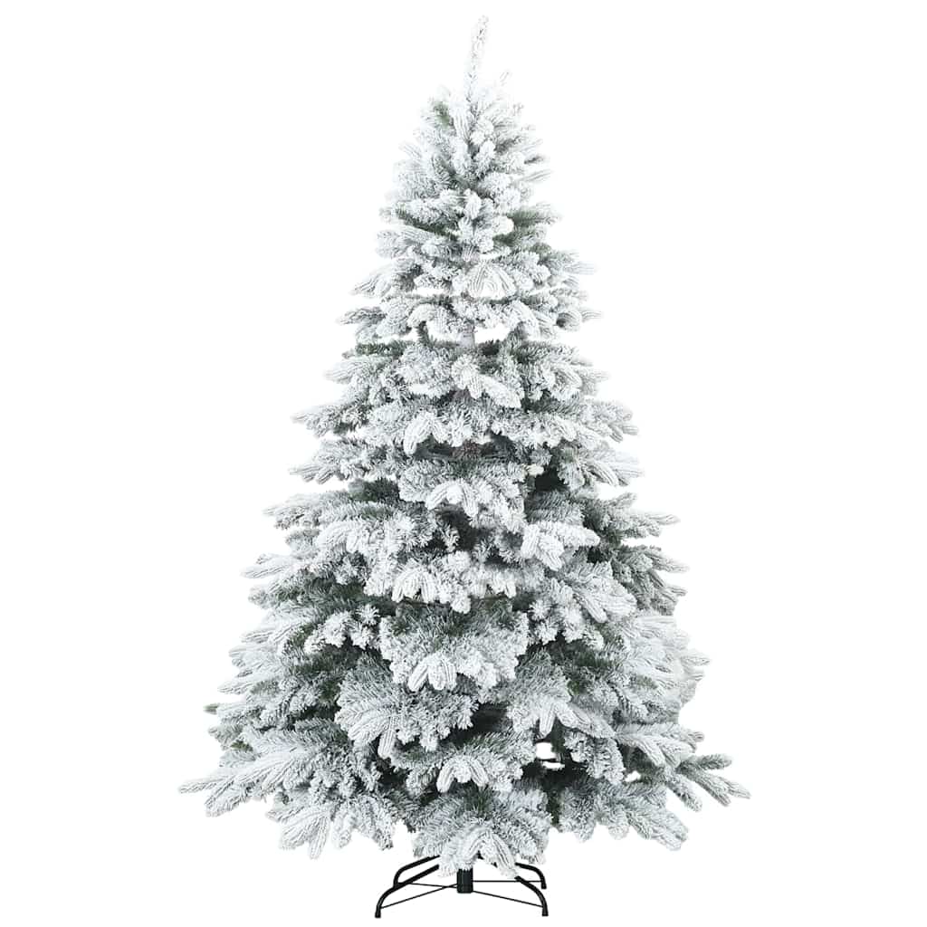 Künstlicher klappbarer Weihnachtsbaum mit Ständer Grün 150 cm