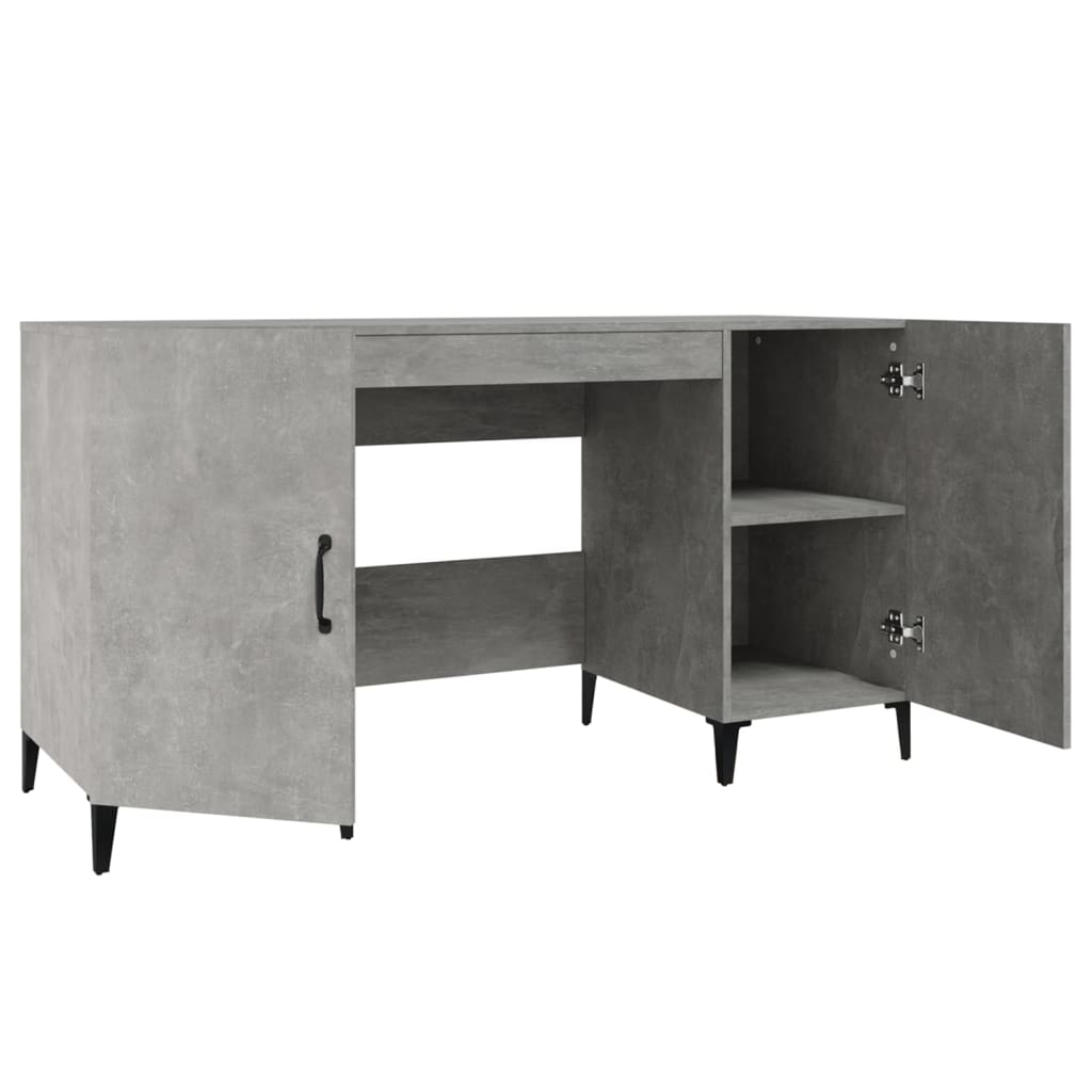 Schreibtisch mit Tür Altholz 140 x 50 x 75 cm Holzwerkstoff
