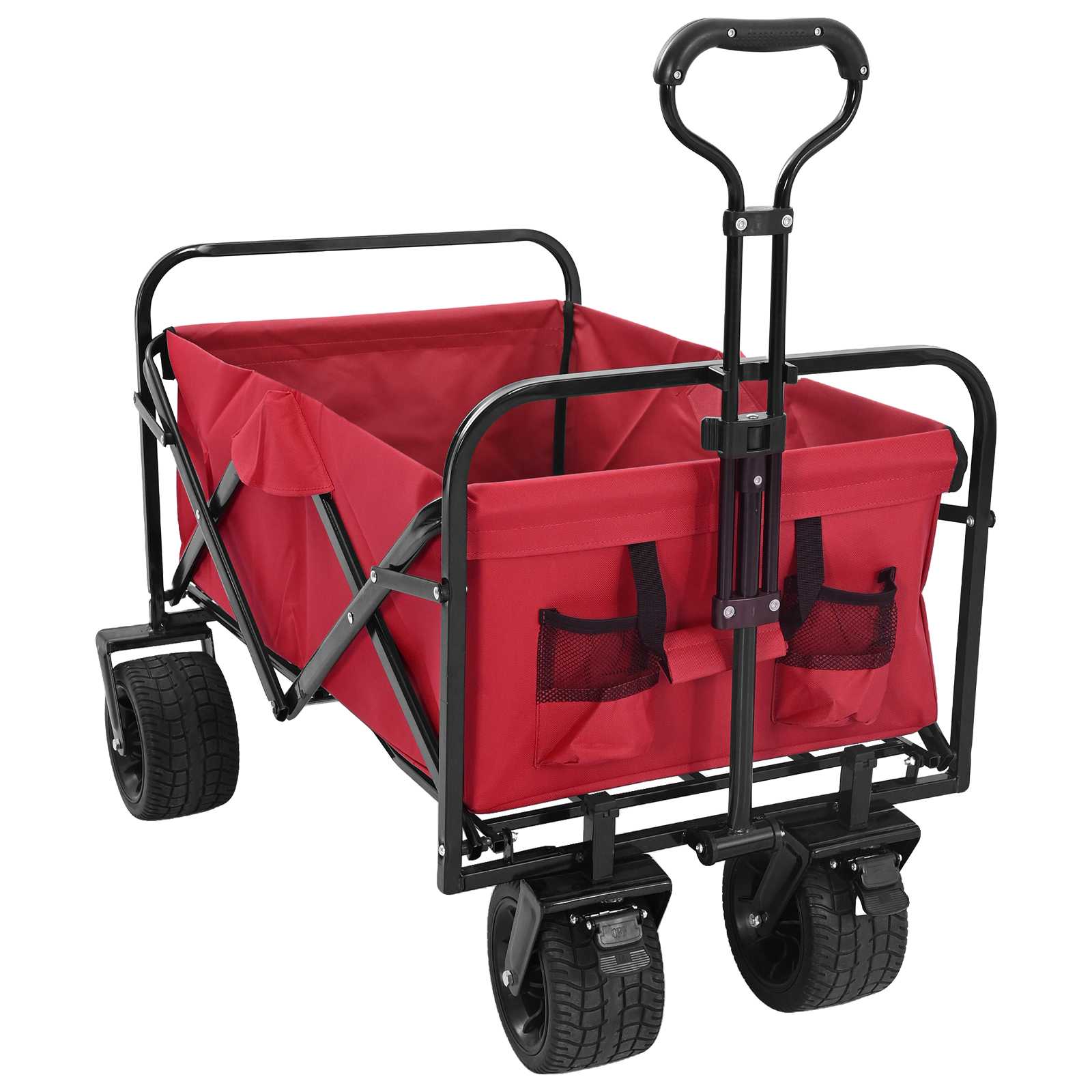 Faltwagen Blau 89 x 63 x 96 cm Stahl und Polyester-Oxford