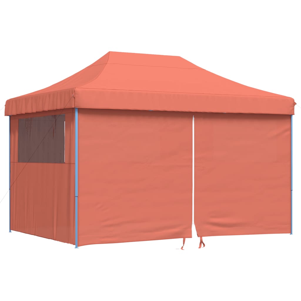 Partyzelt Faltbar Pop-Up Beige 410x279x315 cm