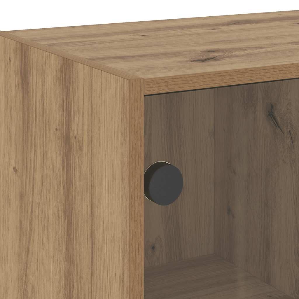Bücherschrank mit Türen Weiß 204x37x75 cm Holzwerkstoff