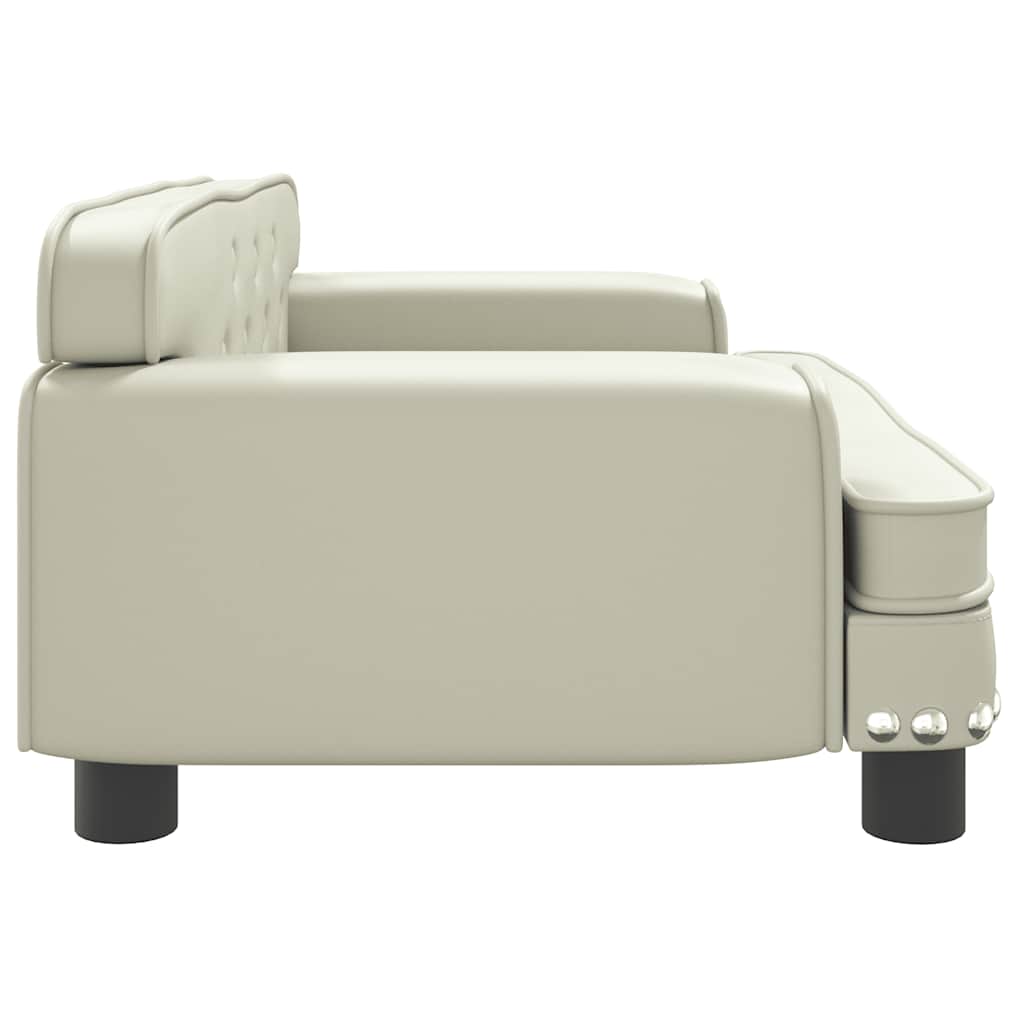 Hundebett Rosa 90x53x30 cm Samt