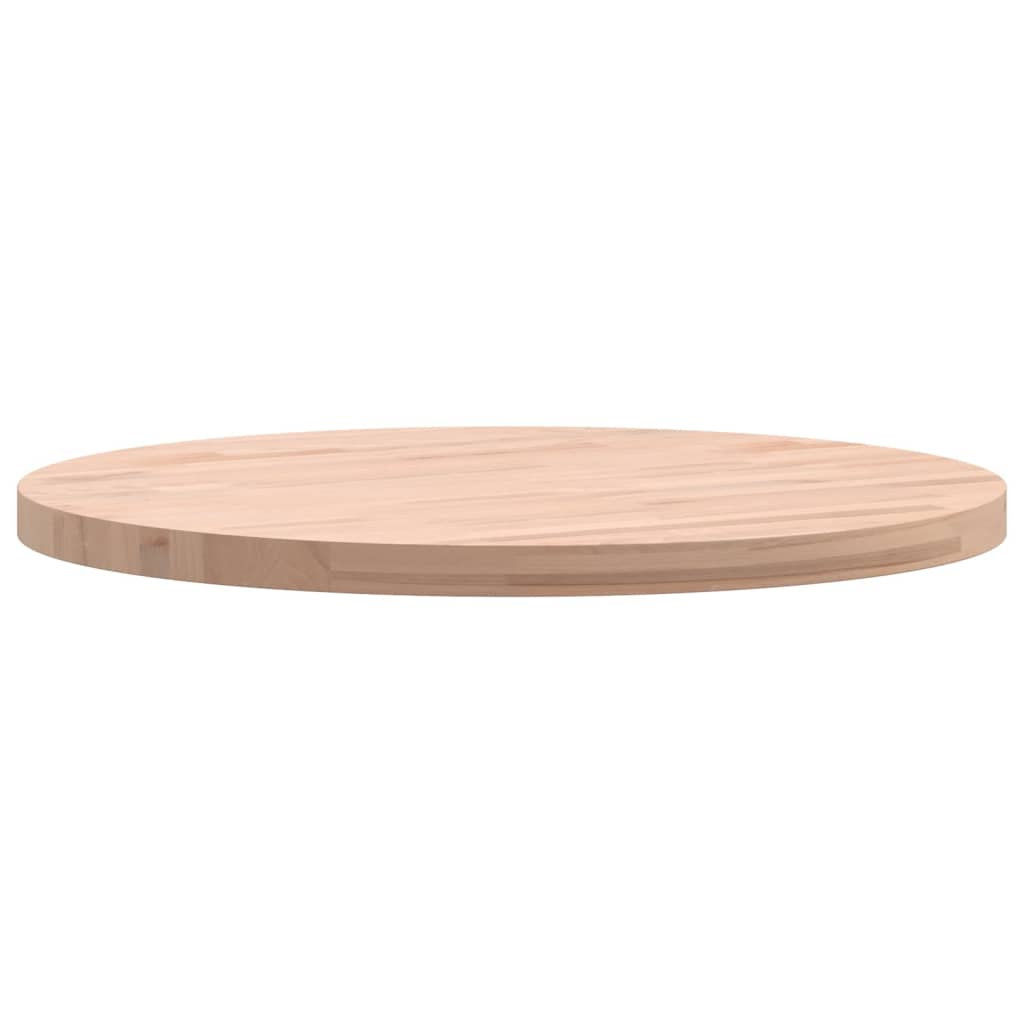 Tischplatte Ø30x1,5 cm Rund Massivholz Buche