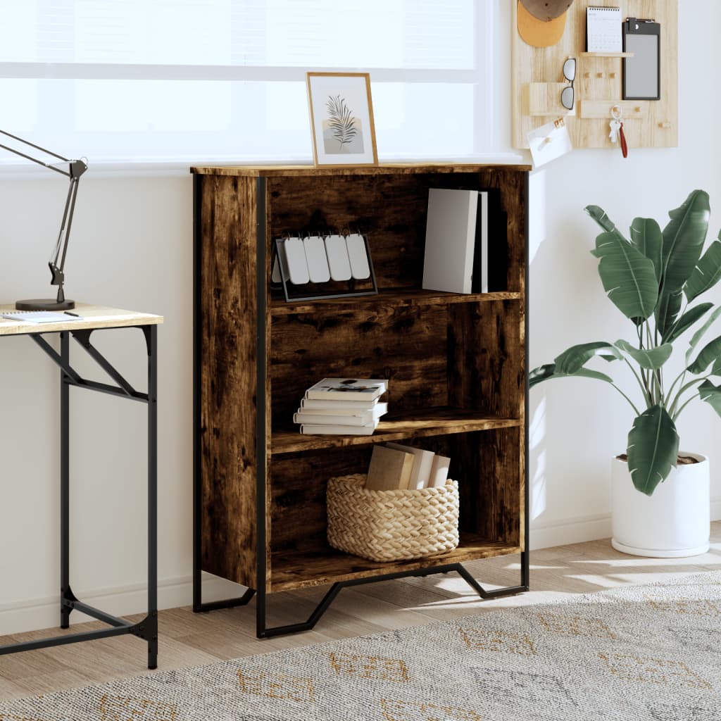 Bücherregal Schwarz 80x31x169 cm Holzwerkstoff