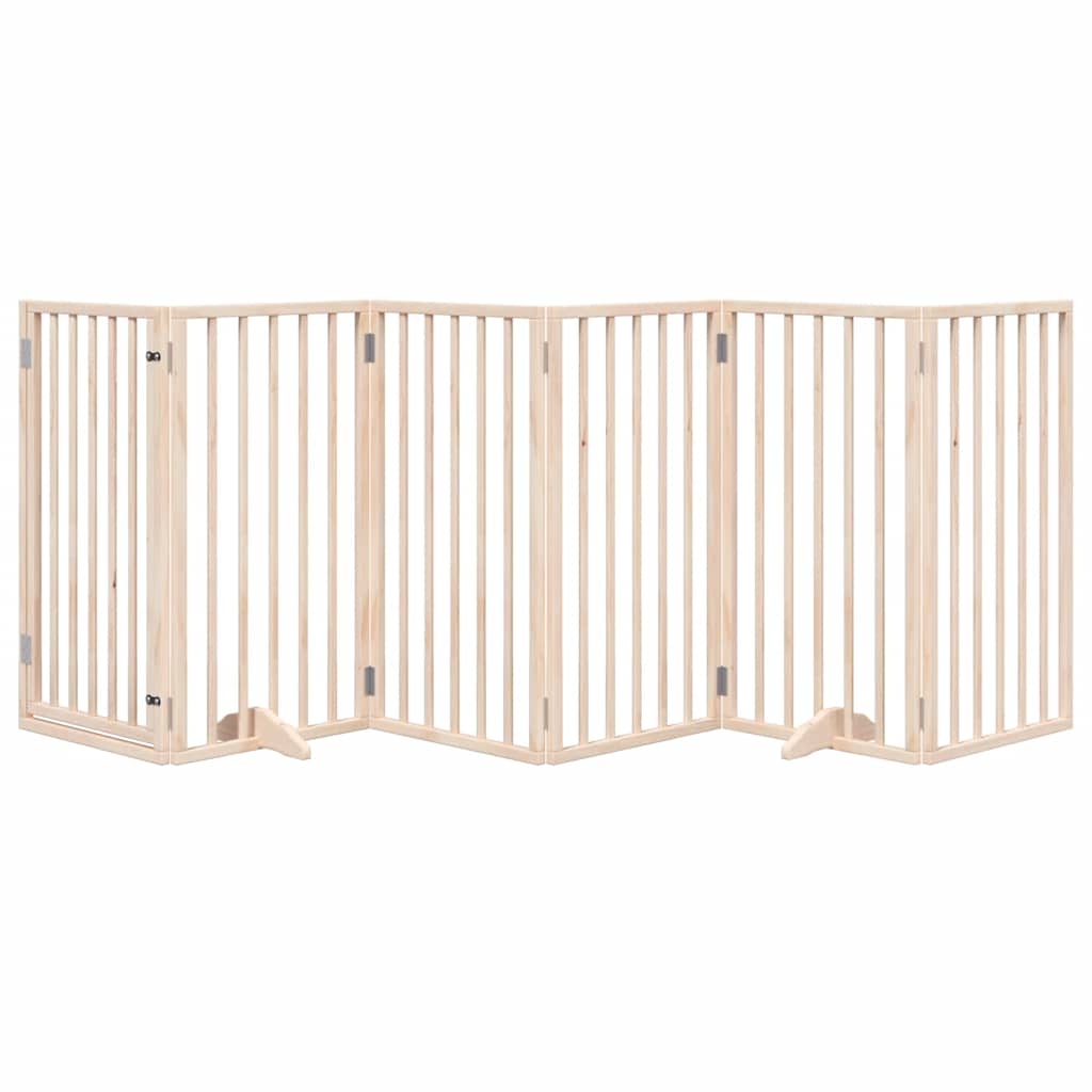 Hundegitter Faltbar 3 Paneele 150 cm Pappelholz