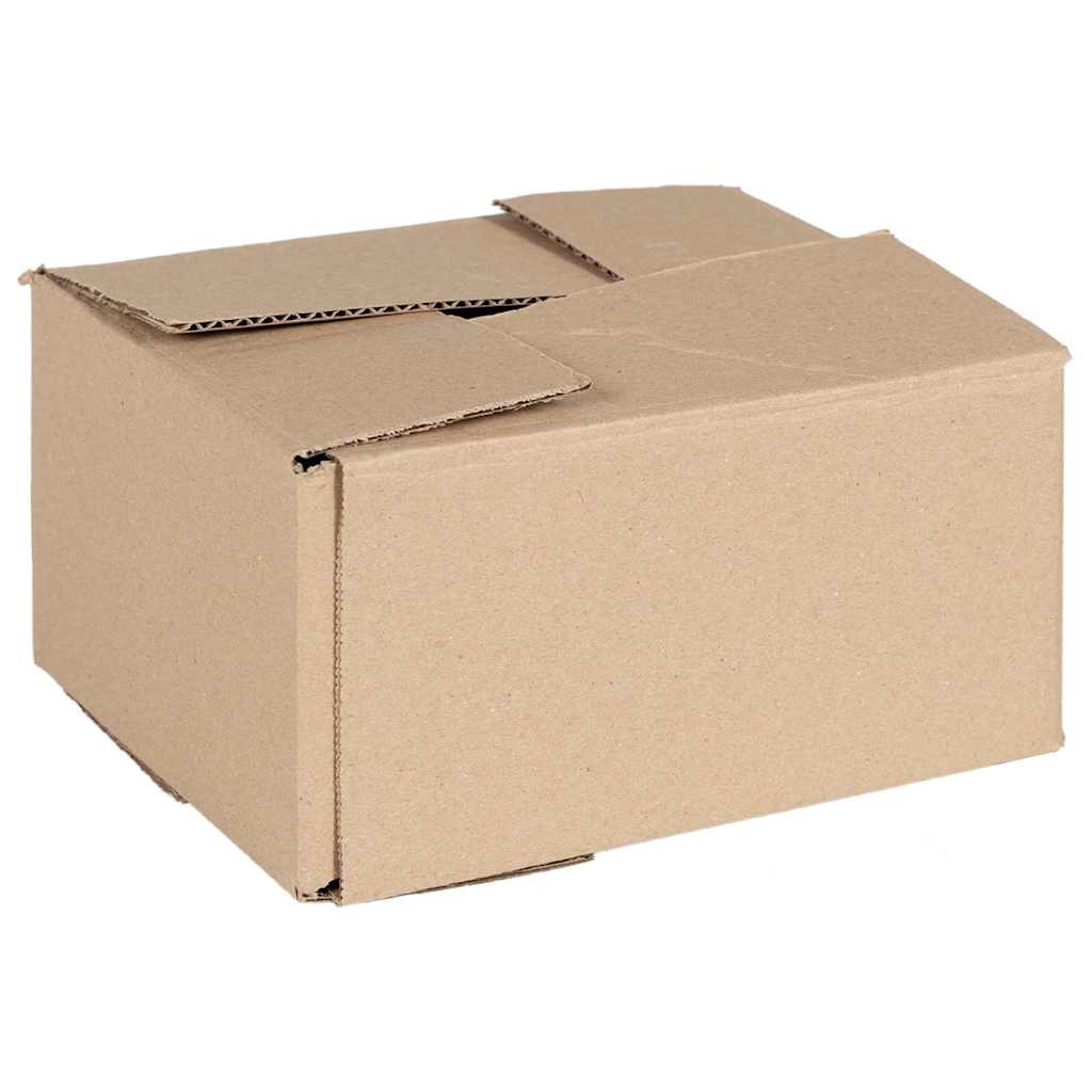 Faltbox mit Speicher 50 pcs Natur 15 x 15 x 8 cm Karton